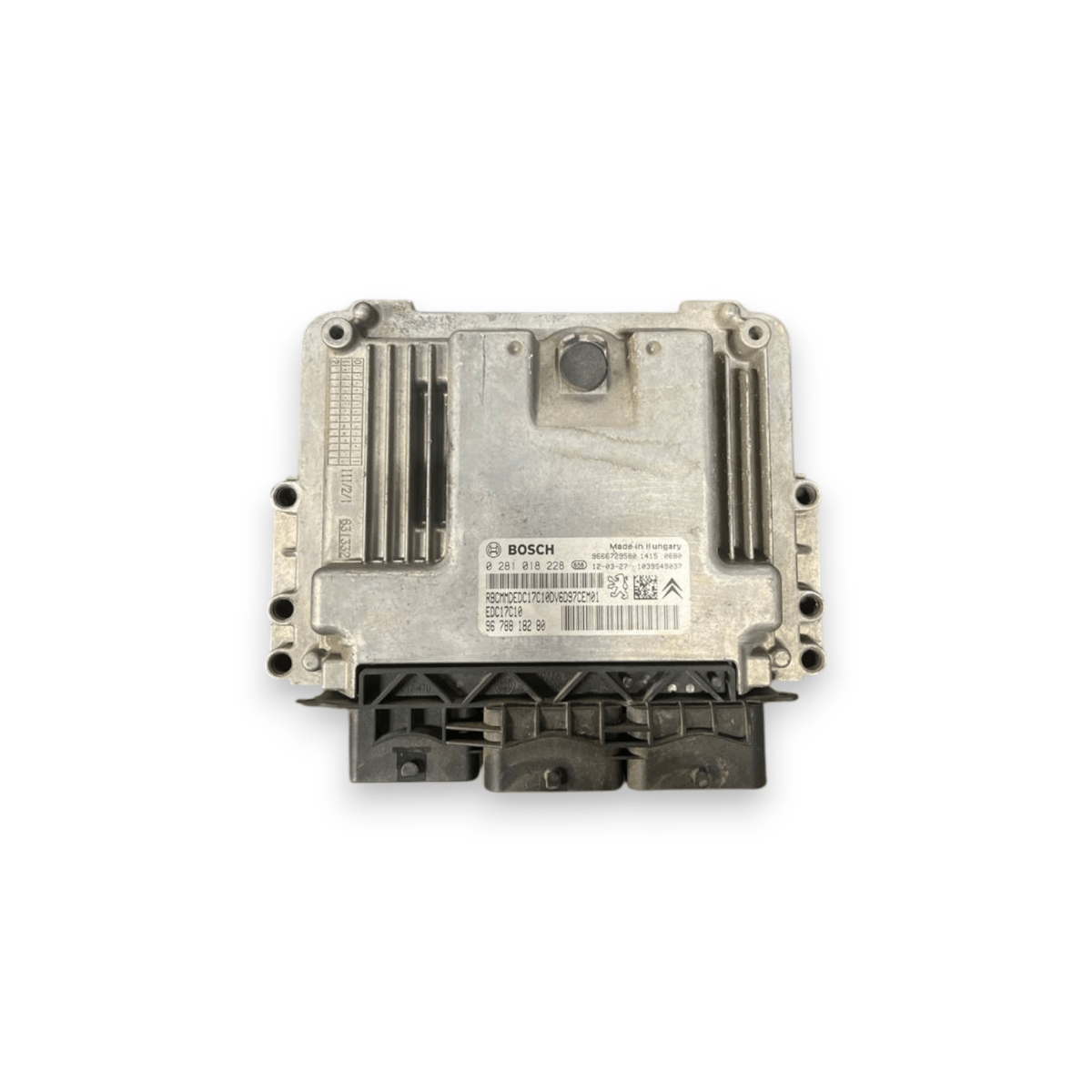 Centralina Ecu Motore Peugeot 208 1.6 Diesel (2012 al 2015) cod: 9678818280 / 028101818280 - F&amp;P CRASH SRLS - Ricambi Usati