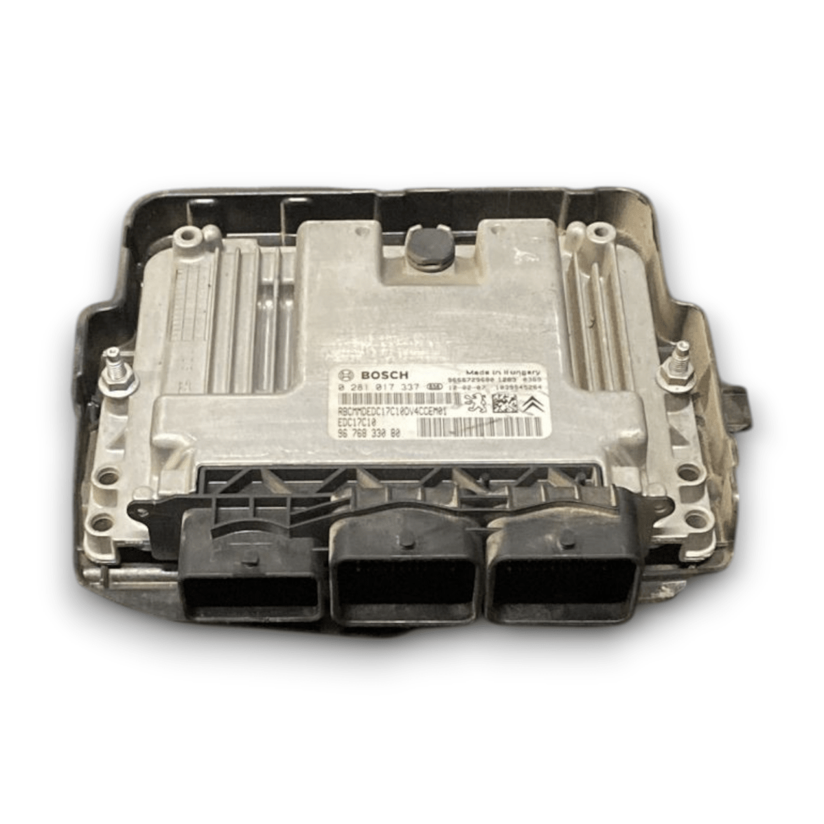 Centralina ecu motore Peugeot 208 cod . 9666729680 1.6 diesel (2012 > 2019) - F&P CRASH SRL - Ricambi Usati