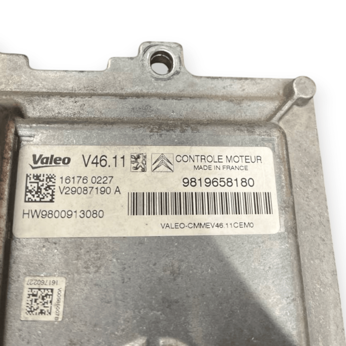 Centralina Ecu Motore Peugeot 208 I 1.2 Benzina 60 kw (2012 al 2015) cod: 9819658180 - F&P CRASH SRLS - Ricambi Usati