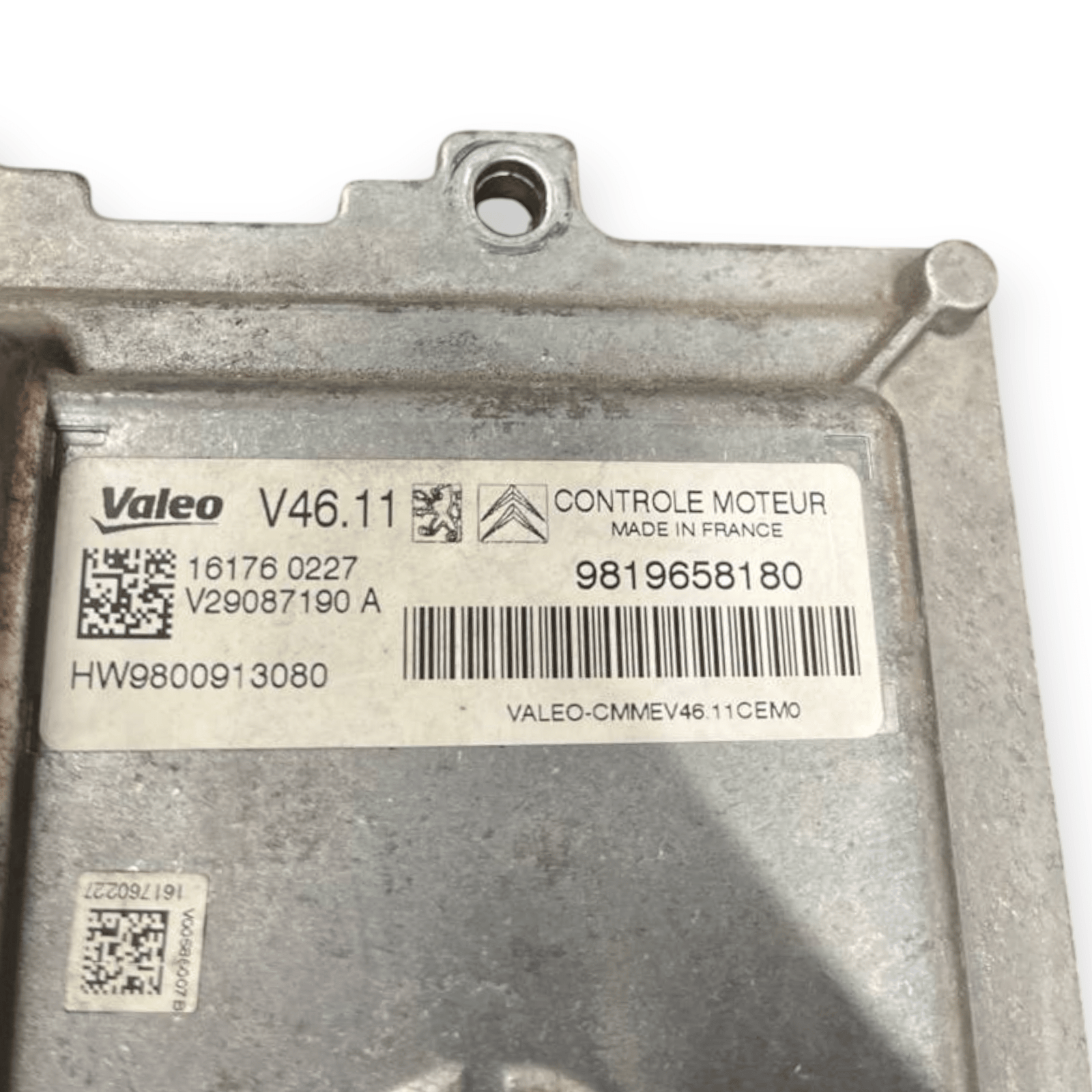 Centralina Ecu Motore Peugeot 208 I 1.2 Benzina 60 kw (2012 al 2015) cod: 9819658180 - F&P CRASH SRLS - Ricambi Usati