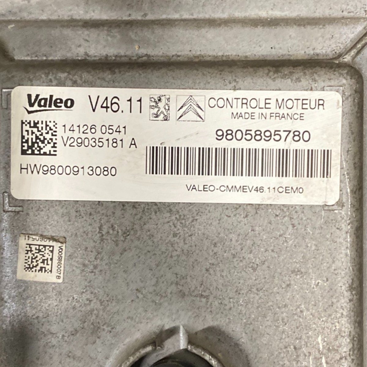 Centralina ecu motore peugeot 208 i 1.2 benzina Cod: 9805895780 (2012 - 2015) - F&P CRASH SRLS - Ricambi Usati