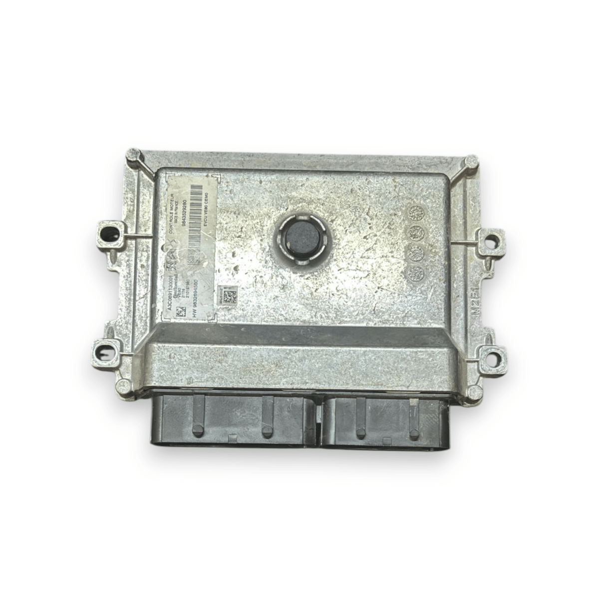 Centralina ecu motore peugeot 208 II 1.2 benzina cod:9843529280 (2019 - ) - F&amp;P CRASH SRL - Ricambi Usati