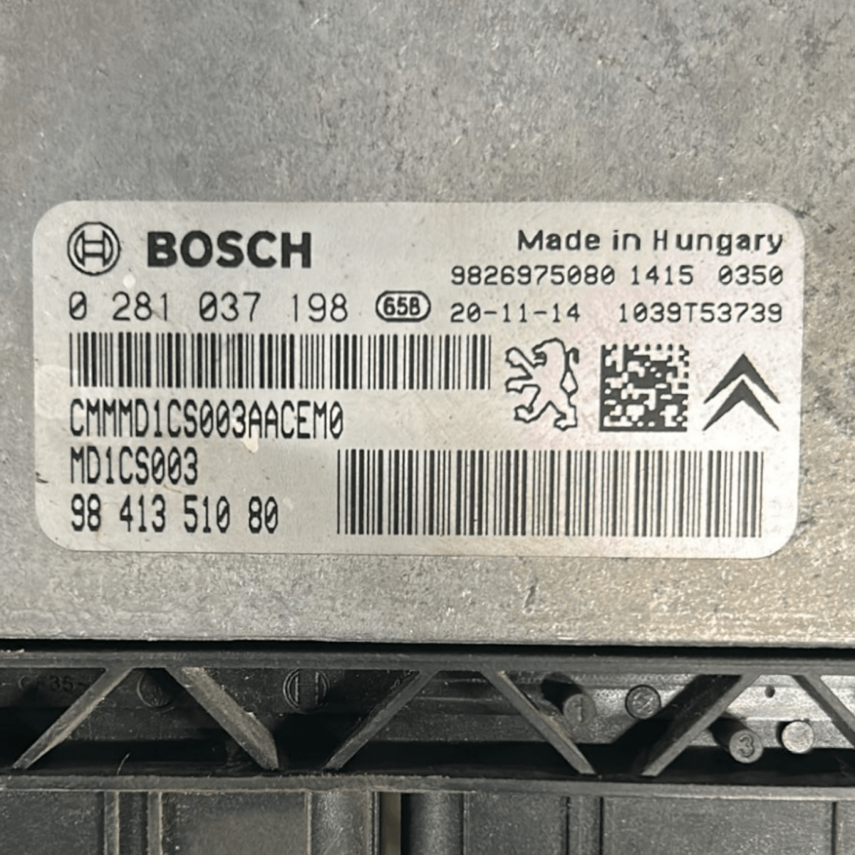 Centralina ecu motore peugeot 3008 1.5 diesel cod:9841351080 (2016 > 2023) - F&P CRASH SRLS - Ricambi Usati