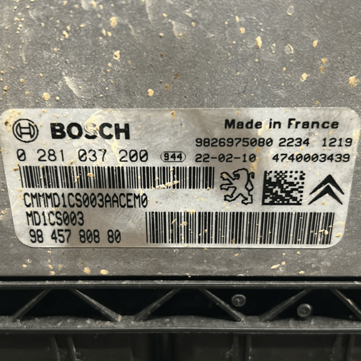 Centralina ecu motore peugeot 3008 1.5 diesel cod:9845780880 (2016 > 2023) - F&P CRASH SRLS - Ricambi Usati