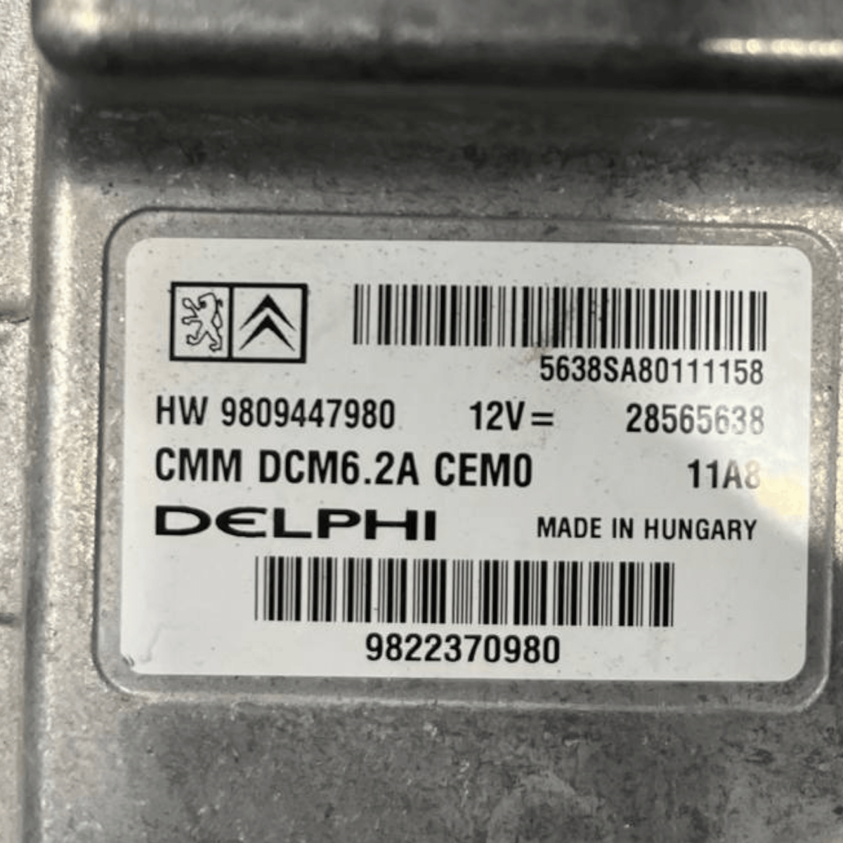 Centralina ecu motore Peugeot 508 2.0hdi (2017) COD:9809447980 - F&P CRASH SRLS - Ricambi Usati