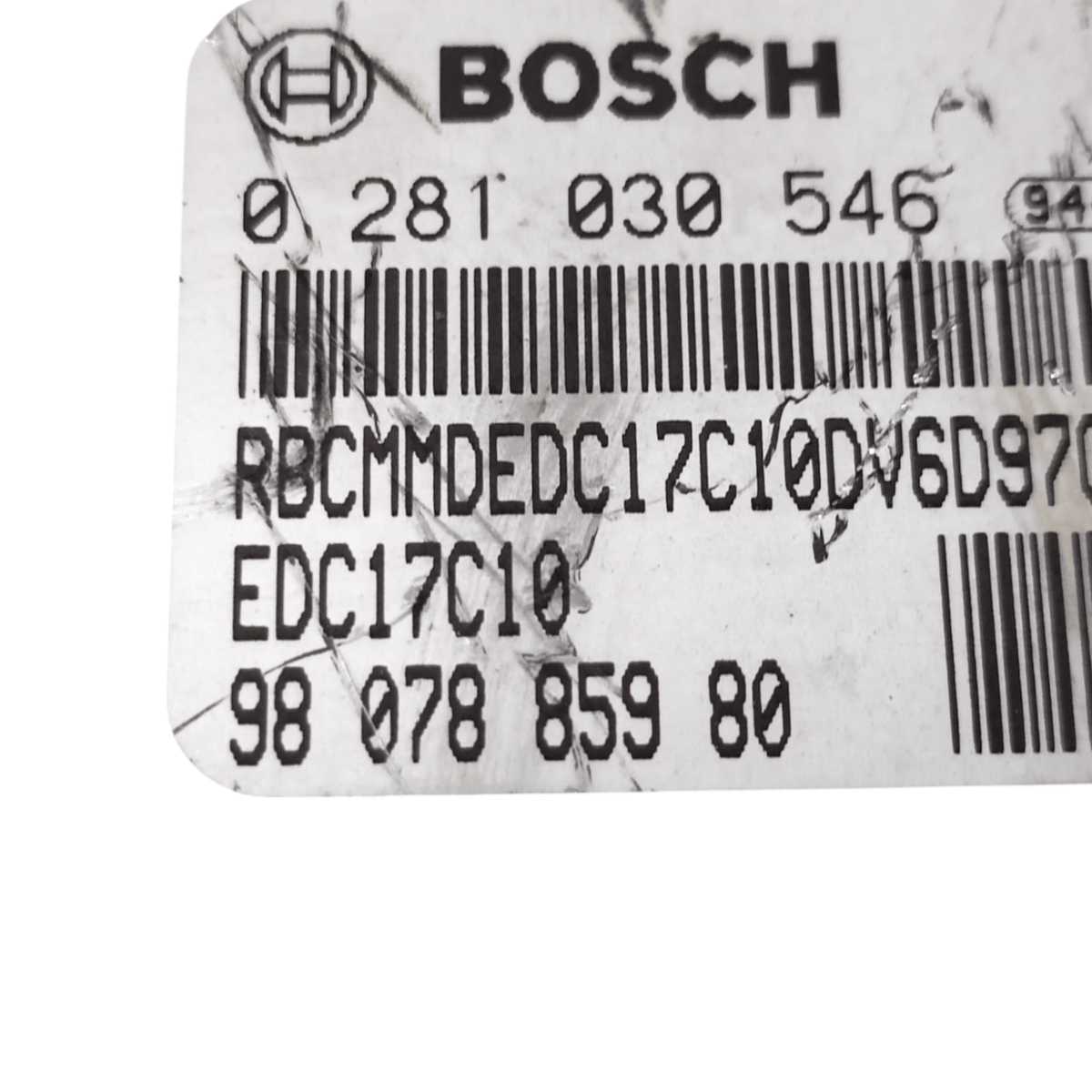 Centralina Ecu Motore Peugeot Partner 1.6 Diesel COD: 9807885980 (2008 - 2018) - F&P CRASH SRLS - Ricambi Usati