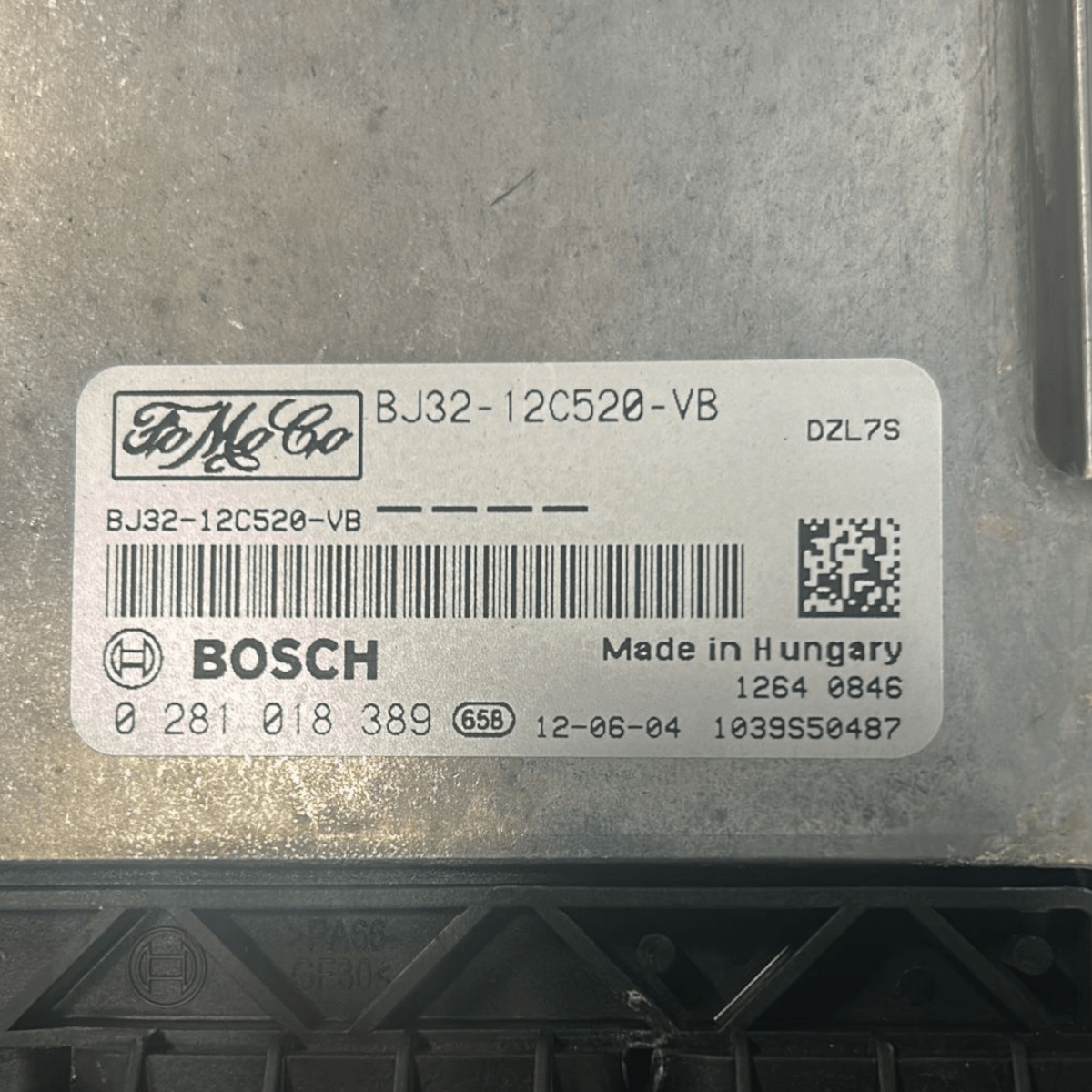 Centralina ecu motore range rover evoque 2.2 diesel cod:bj32 - 12c520 - vb (2011 > 2018) - F&P CRASH SRL - Ricambi Usati