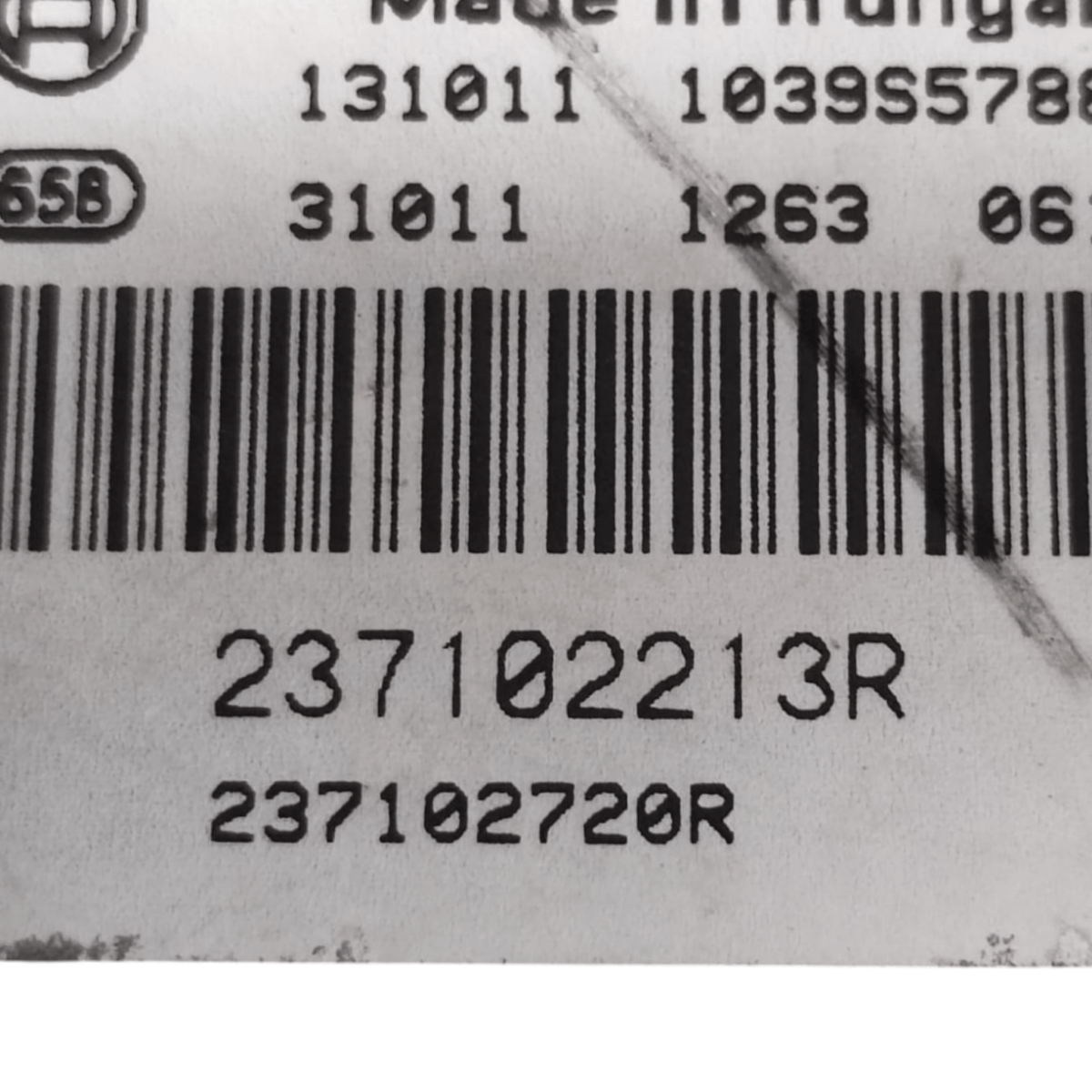 Centralina ecu motore renault clio iv 1.5 diesel cod: 237102213r (2012 - 2019) - F&P CRASH SRLS - Ricambi Usati