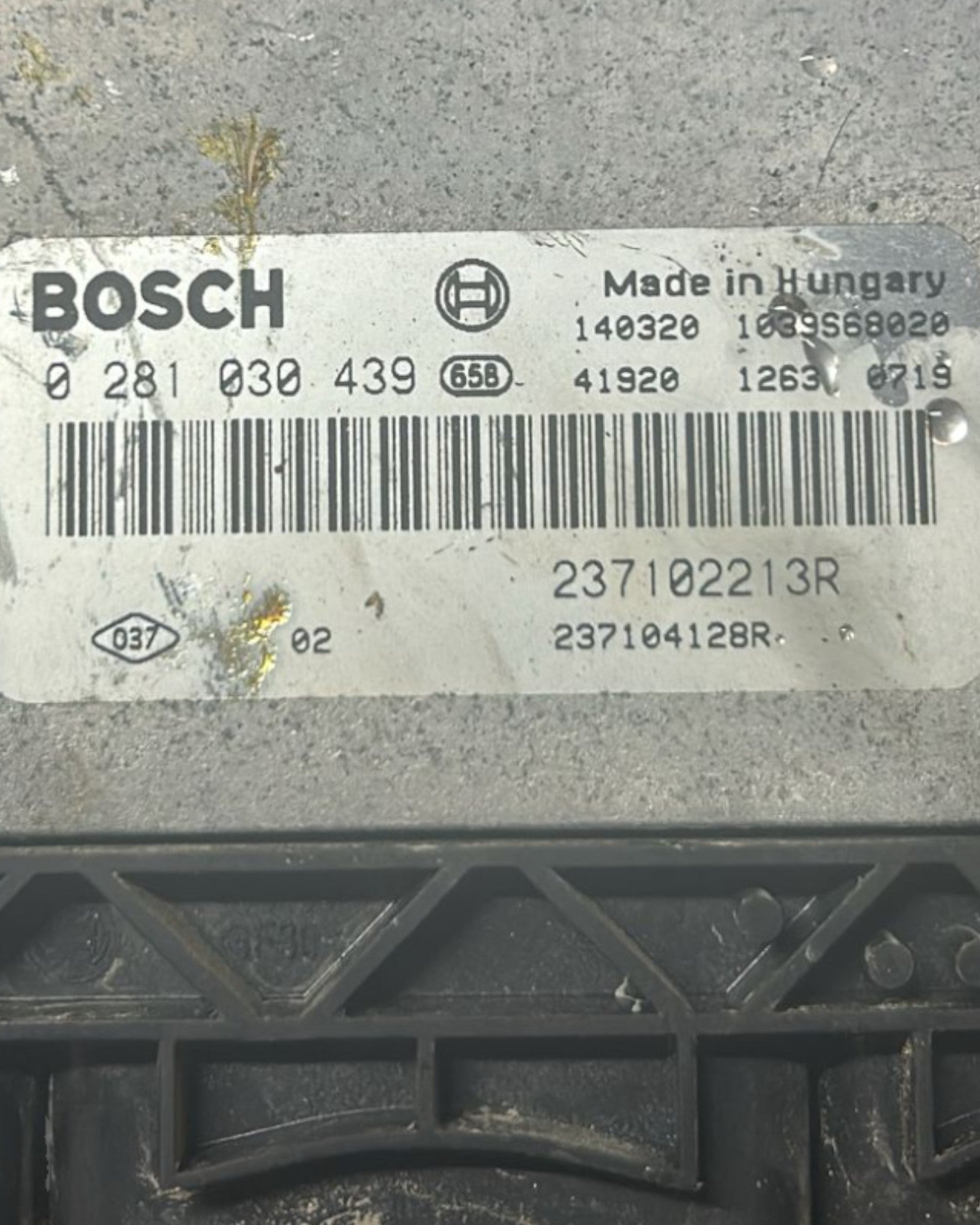 Centralina ECU Motore Renault Clio IV SW 1.5 Diesel (2012 > 2019) cod.237102213R - F&P CRASH SRLS - Ricambi Usati