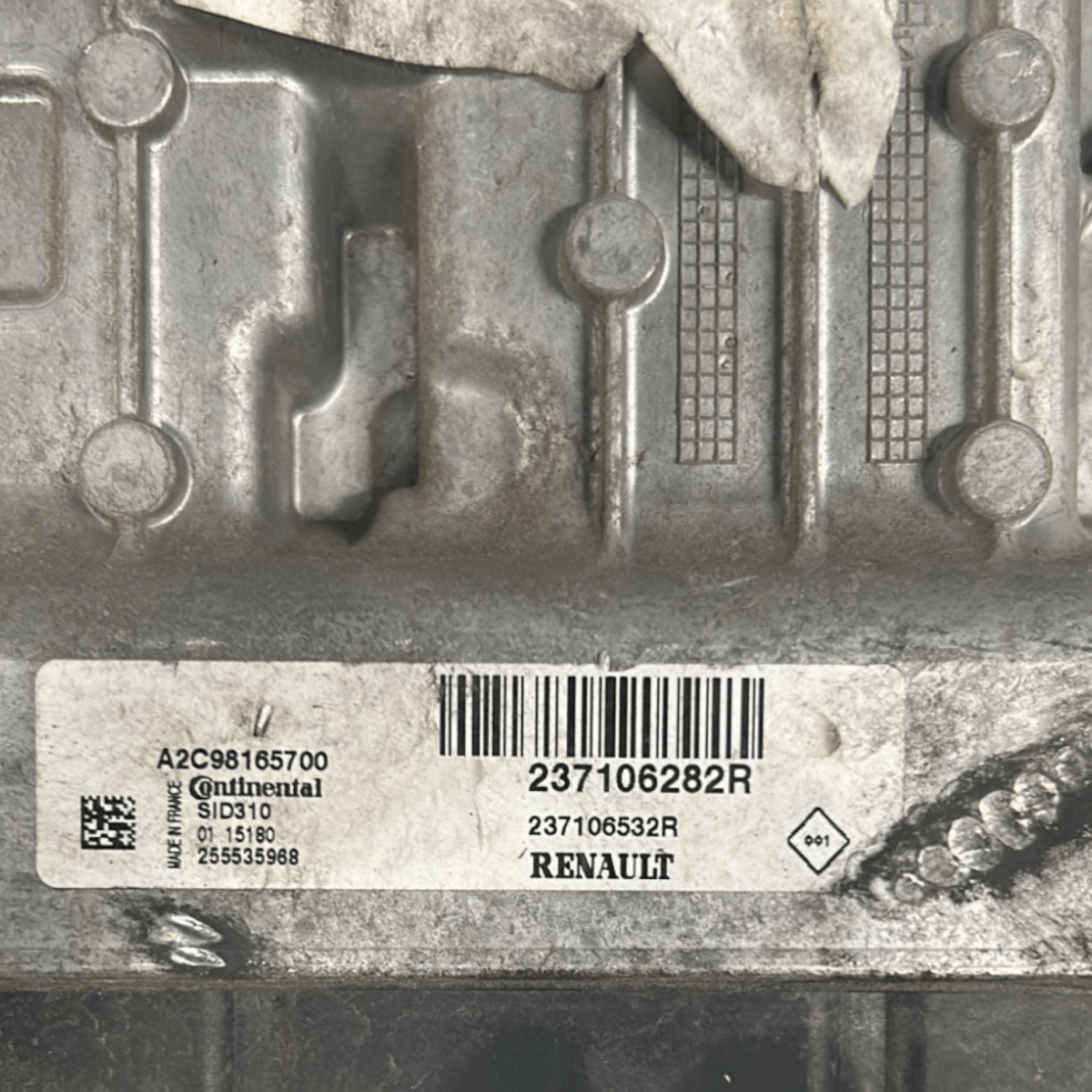 Centralina ecu motore renault kadjar 1.5 diesel cod:237106282R (2015 > 2022) - F&P CRASH SRLS - Ricambi Usati