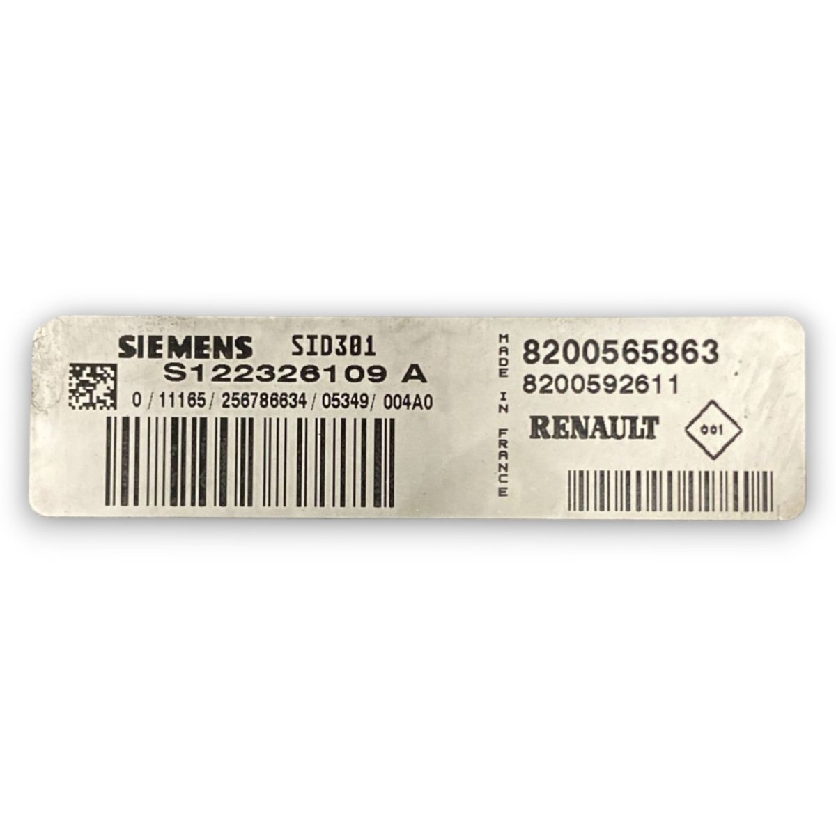 Engine ECU control unit Renault Megane II code . 8200565863 1.5 diesel (2000 > 2010) - F&P CRASH SRL - Used Parts