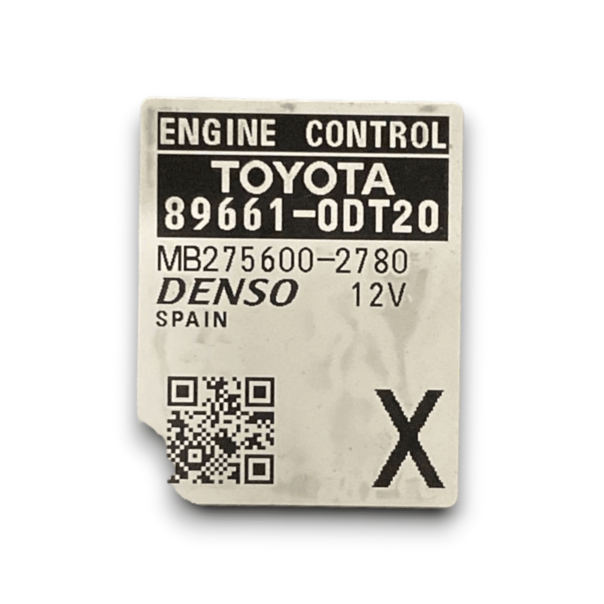Centralina ecu motore Toyota Yaris III cod . 89661 - 0dt20 1.5 Hybrid (2011 > 2021) - F&P CRASH SRL - Ricambi Usati