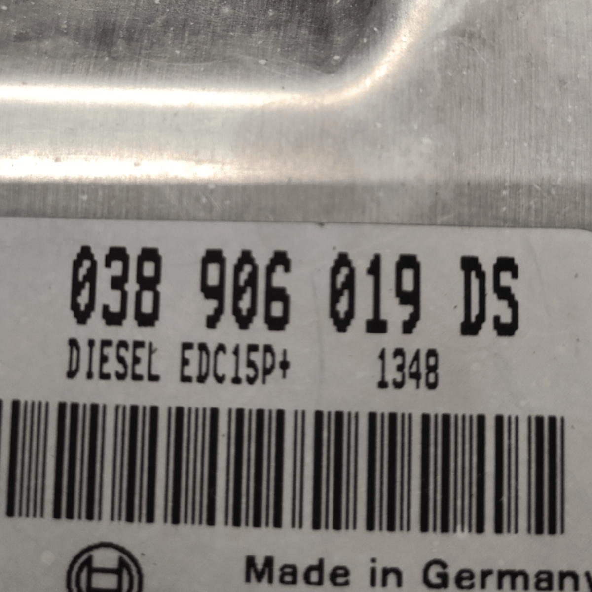 Centralina Ecu Motore Volkswagen Passat 1.9 Diesel COD: 038906019DS (2000 - 2005) - F&P CRASH SRLS - Ricambi Usati