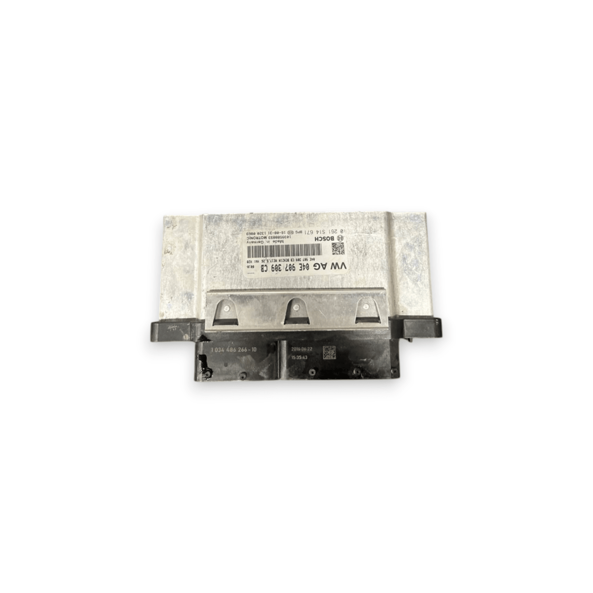 Engine ECU Control Unit Volkswagen Polo V 6R 1.0 Petrol (2009 to 2017) code: 04E907309CB / code: 0261S14671 - F&amp;P CRASH SRL - Used Parts