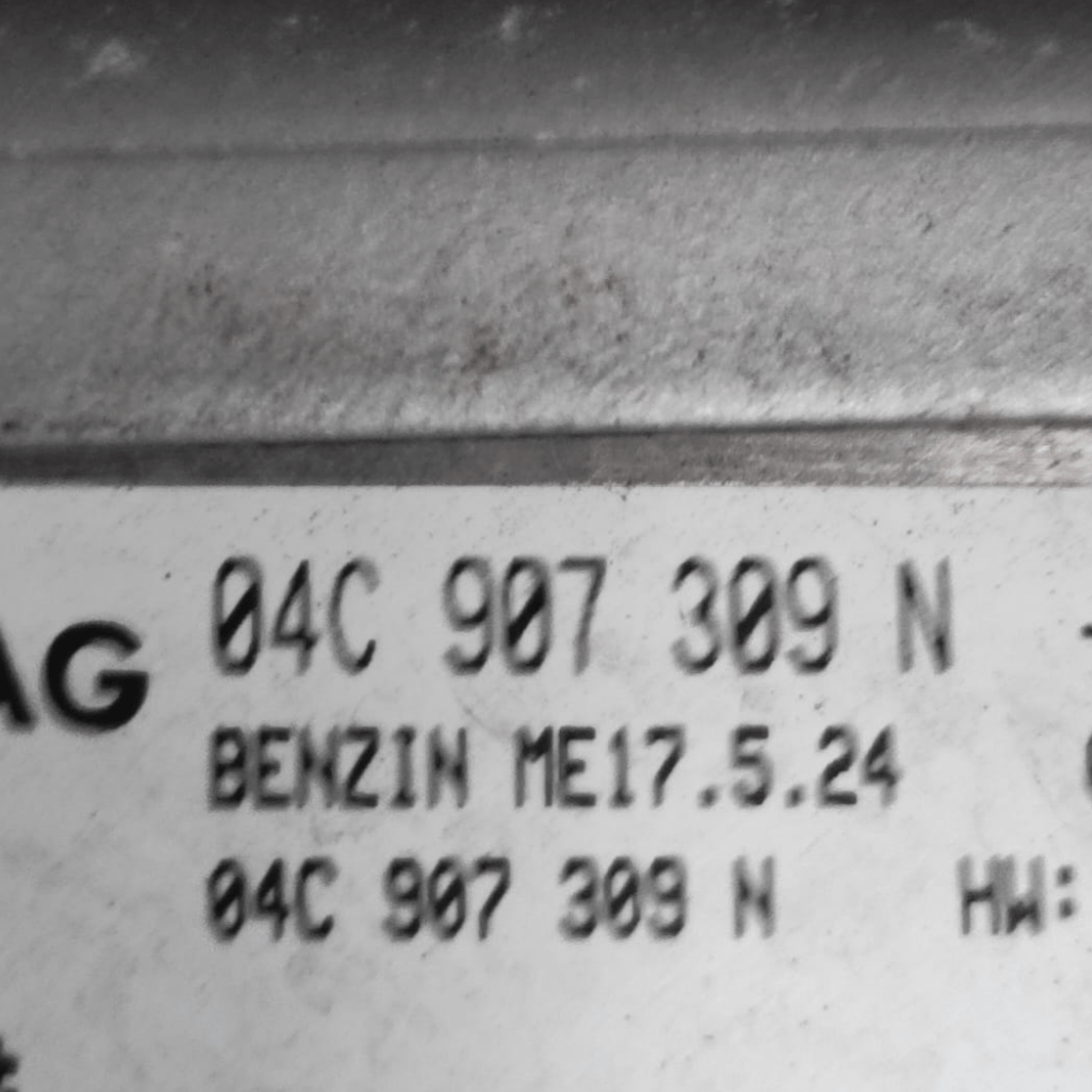Centralina Ecu Motore Volkswagen T - Cross 1.0 Benzina COD: 04C907309N (2019>) - F&P CRASH SRLS - Ricambi Usati