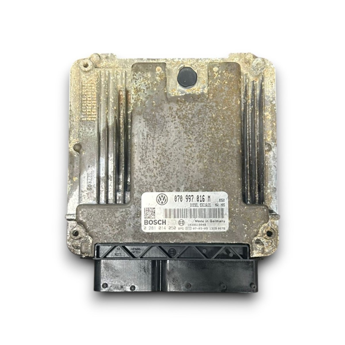 Centralina ecu motore volkswagen transporter 2.5 diesel cod:070997016M (2003 > 2015) - F&P CRASH SRLS - Ricambi Usati