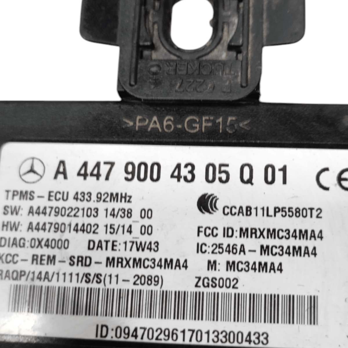 Centralina ESP Mercedes Vito W447 COD: A4479004305 (2014>) - F&P CRASH SRLS - Ricambi Usati