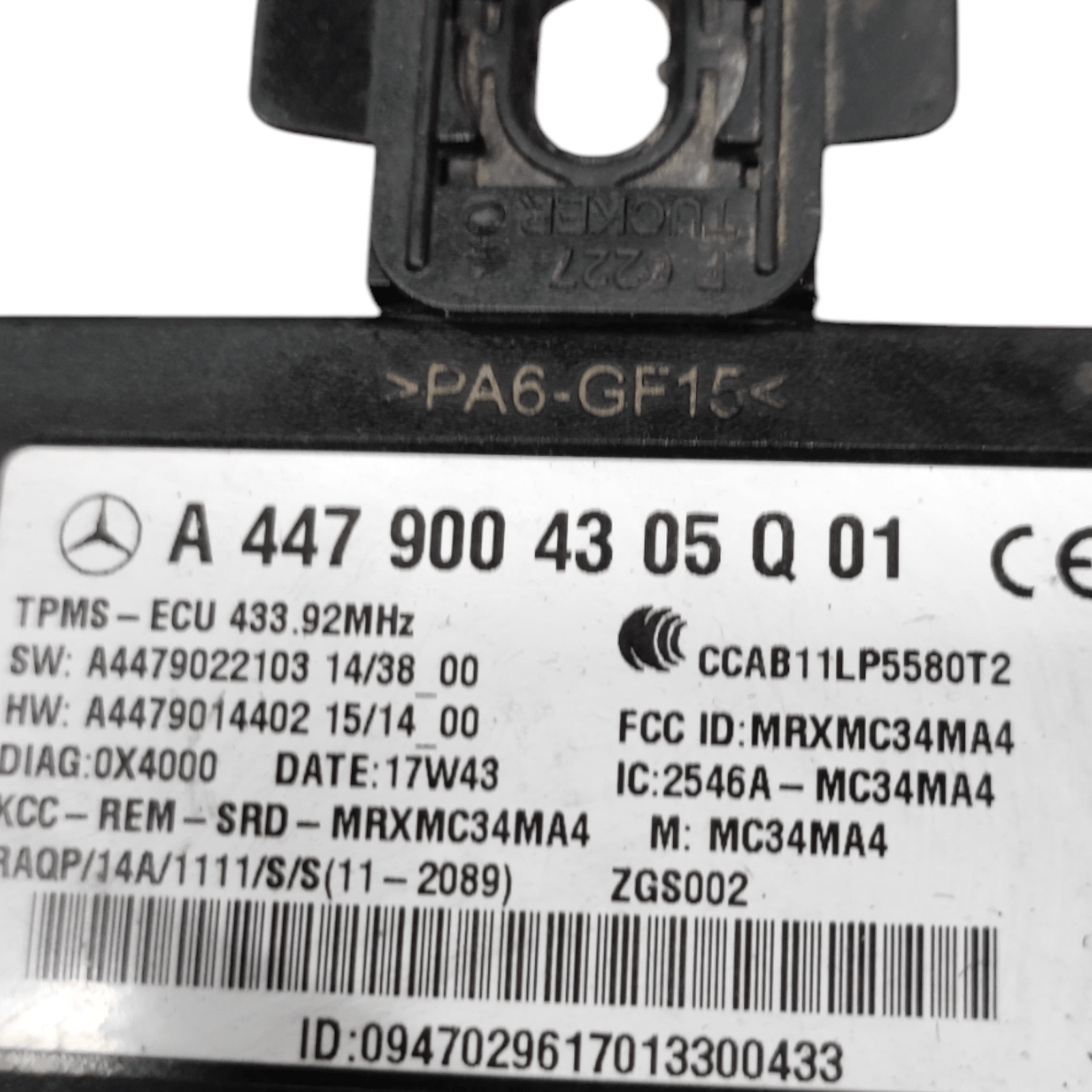 Centralina ESP Mercedes Vito W447 COD: A4479004305 (2014>) - F&P CRASH SRLS - Ricambi Usati