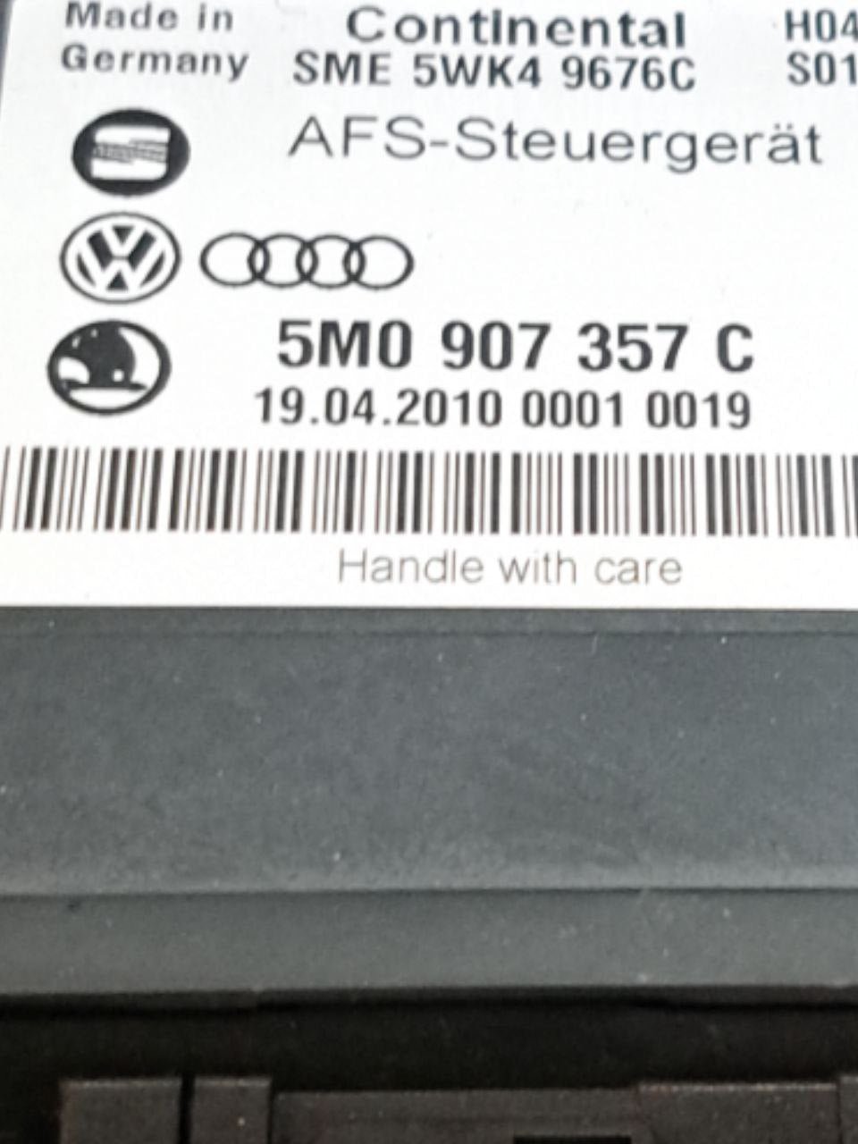 Centralina fari Volkswagen Golf VI ( 2008 - 2012 ) COD:5M0907357C - F&P CRASH SRLS - Ricambi Usati
