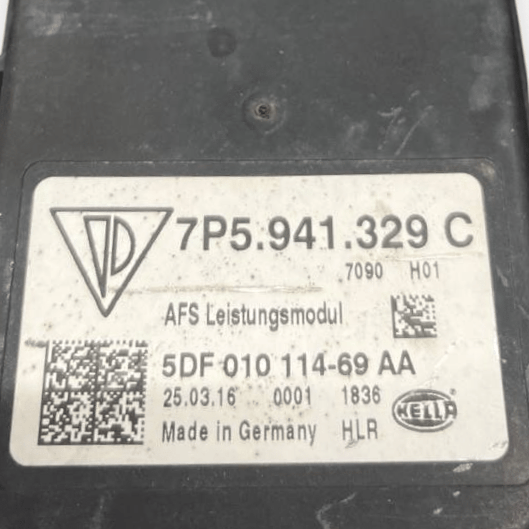 Centralina Fari Xenon Porsche Cayenne II 92A (2010 al 2017) cod: 7P5941329C - F&P CRASH SRLS - Ricambi Usati