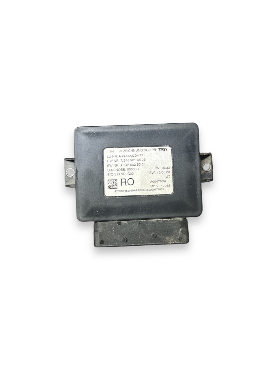 Centralina Freno A Mano / Di Stazionamento Mercedes Benz Classe B (W246) (2011 > 2018) cod.A2469003417 - F&P CRASH SRLS - Ricambi Usati
