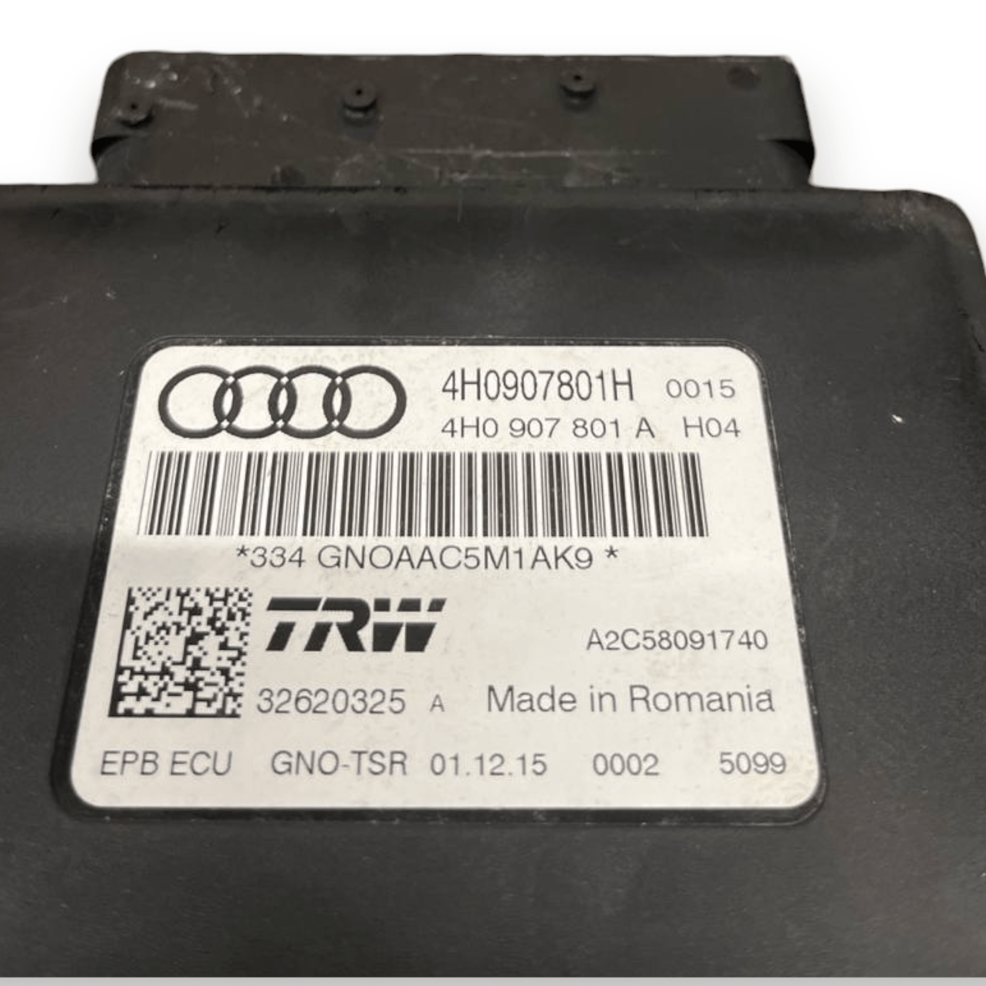 Centralina Freno a Mano / Stazionamento Audi A6 C7 (2011 al 2018) cod: 4H0907801H - F&P CRASH SRLS - Ricambi Usati