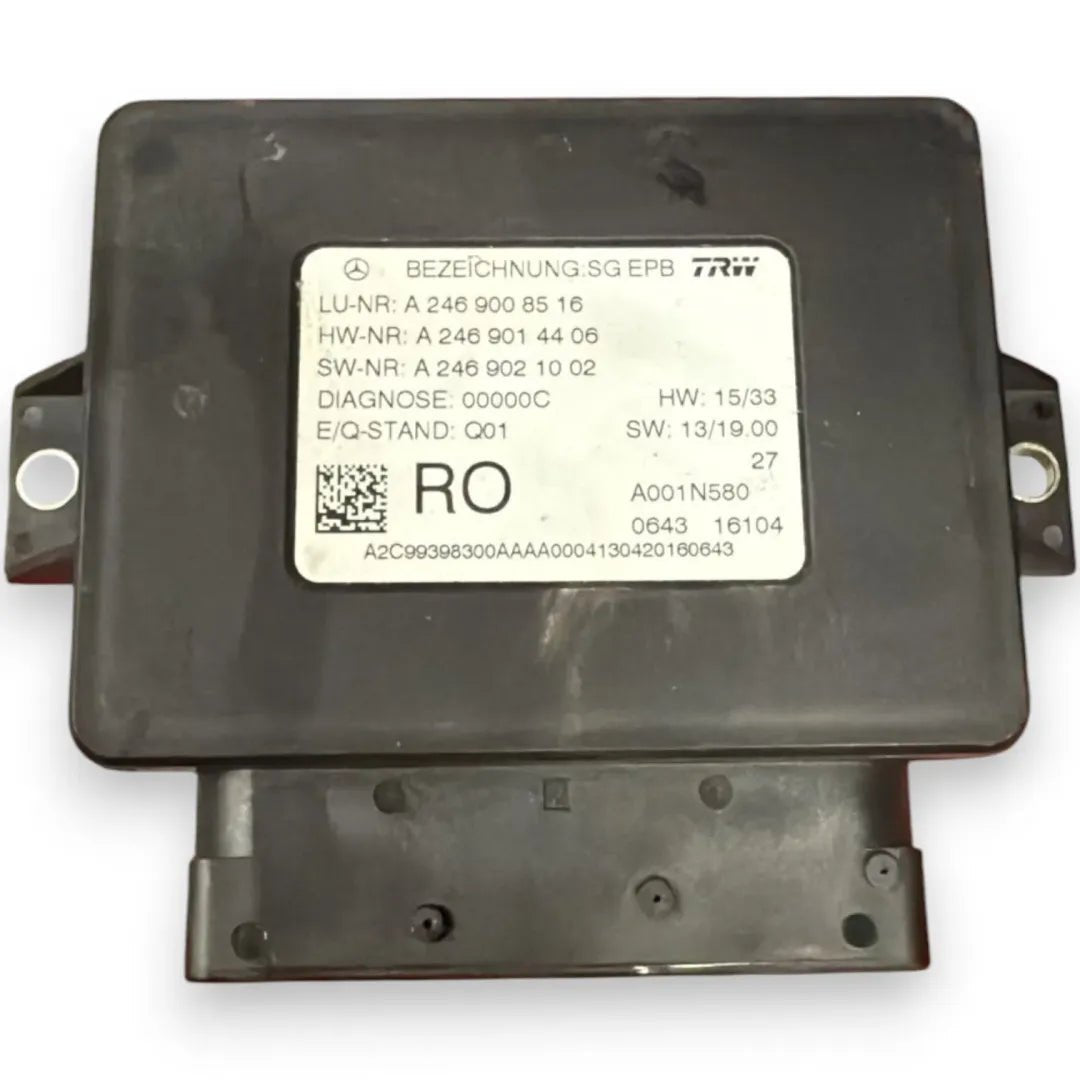 Centralina freno stazionamento Mercedes-Benz Classe A 2012–2015 cod. A2469008516