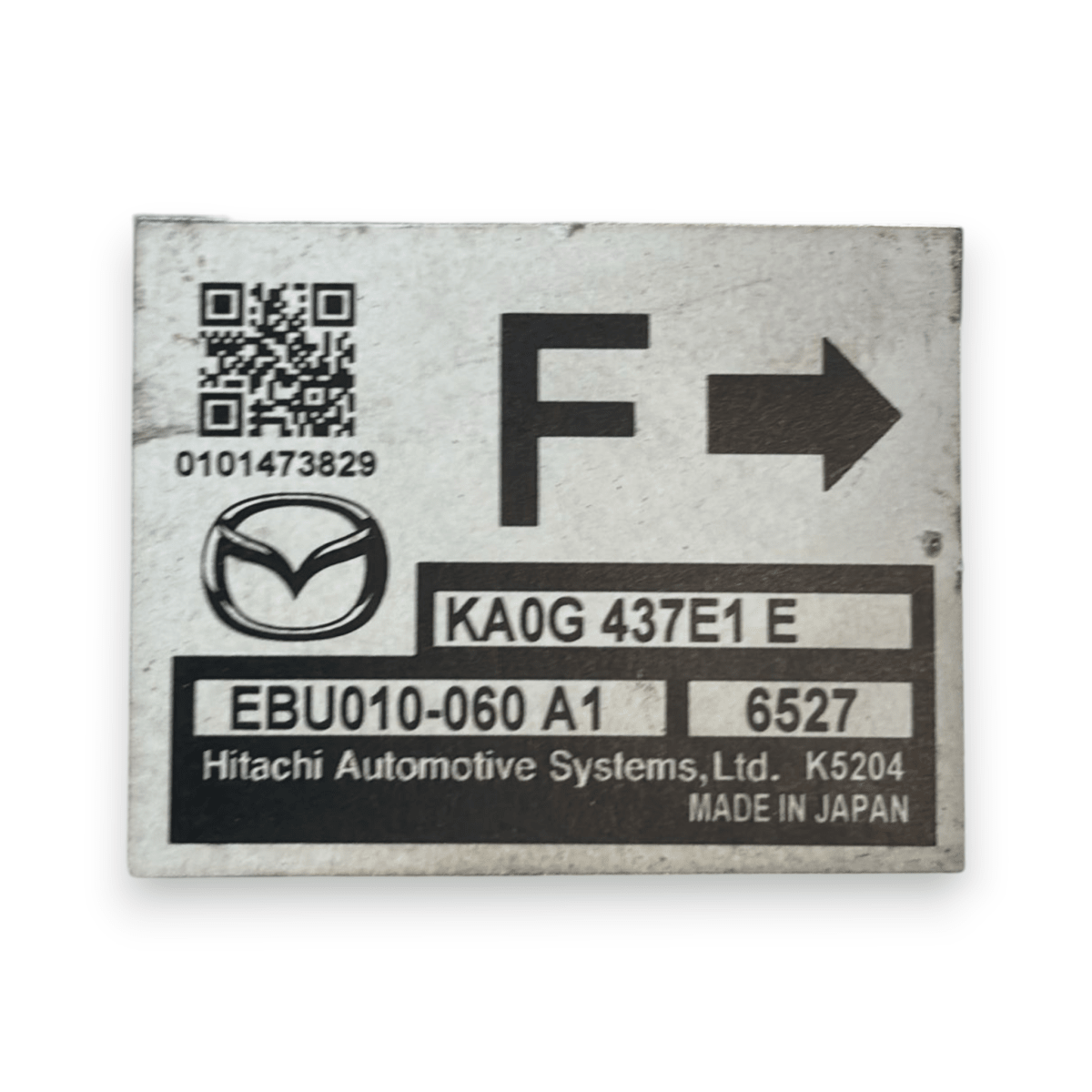 Centralina freno di stazionamento mazda cx - 5 cod:ka0g437e1e (2012 - ) - F&P CRASH SRL - Ricambi Usati