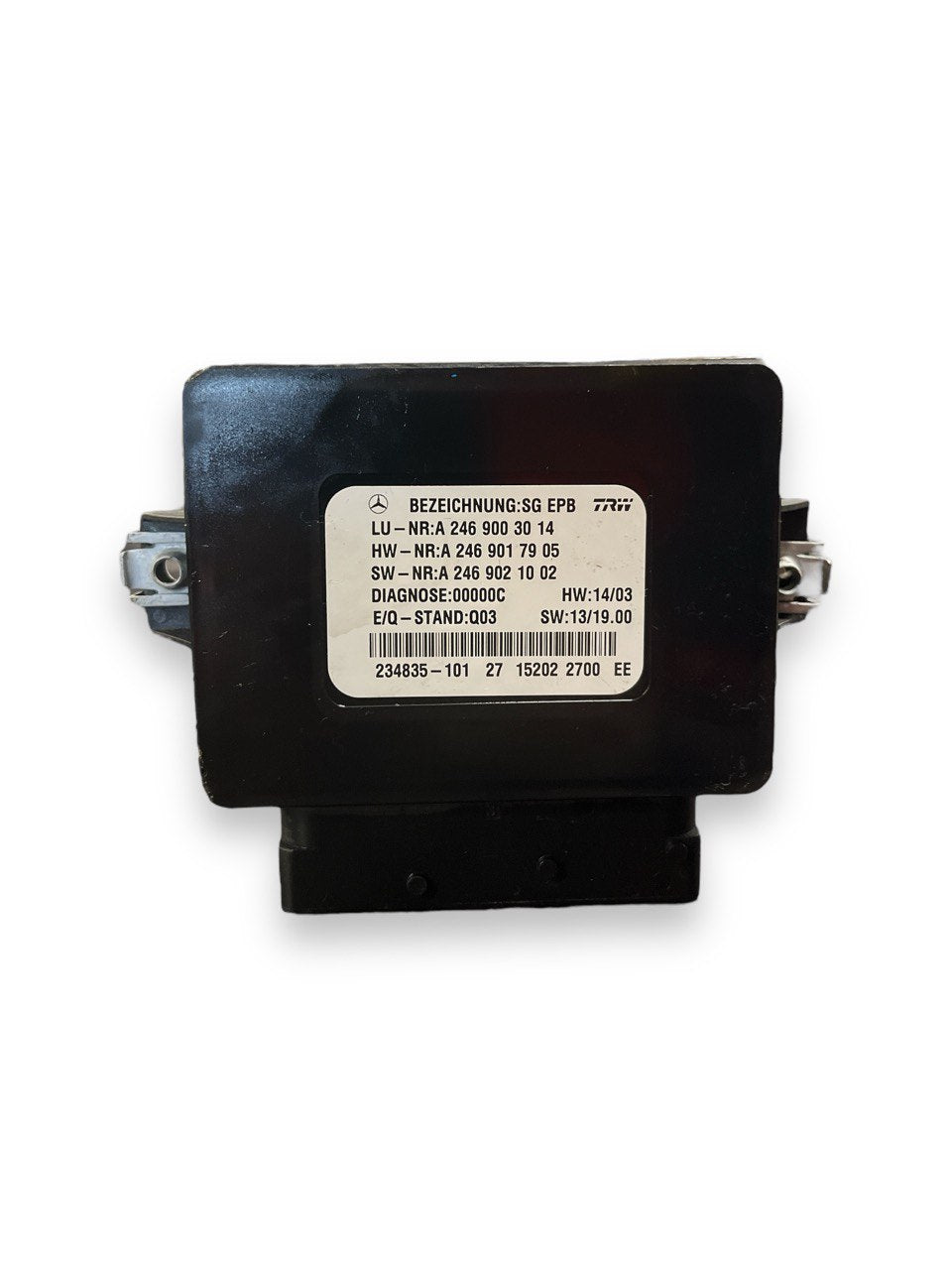 Centralina Freno Freno a Mano / Stazionamento Mercedes - Benz Classe A W176 (2012 al 2018) cod: A2469003014 - F&P CRASH SRLS - Ricambi Usati