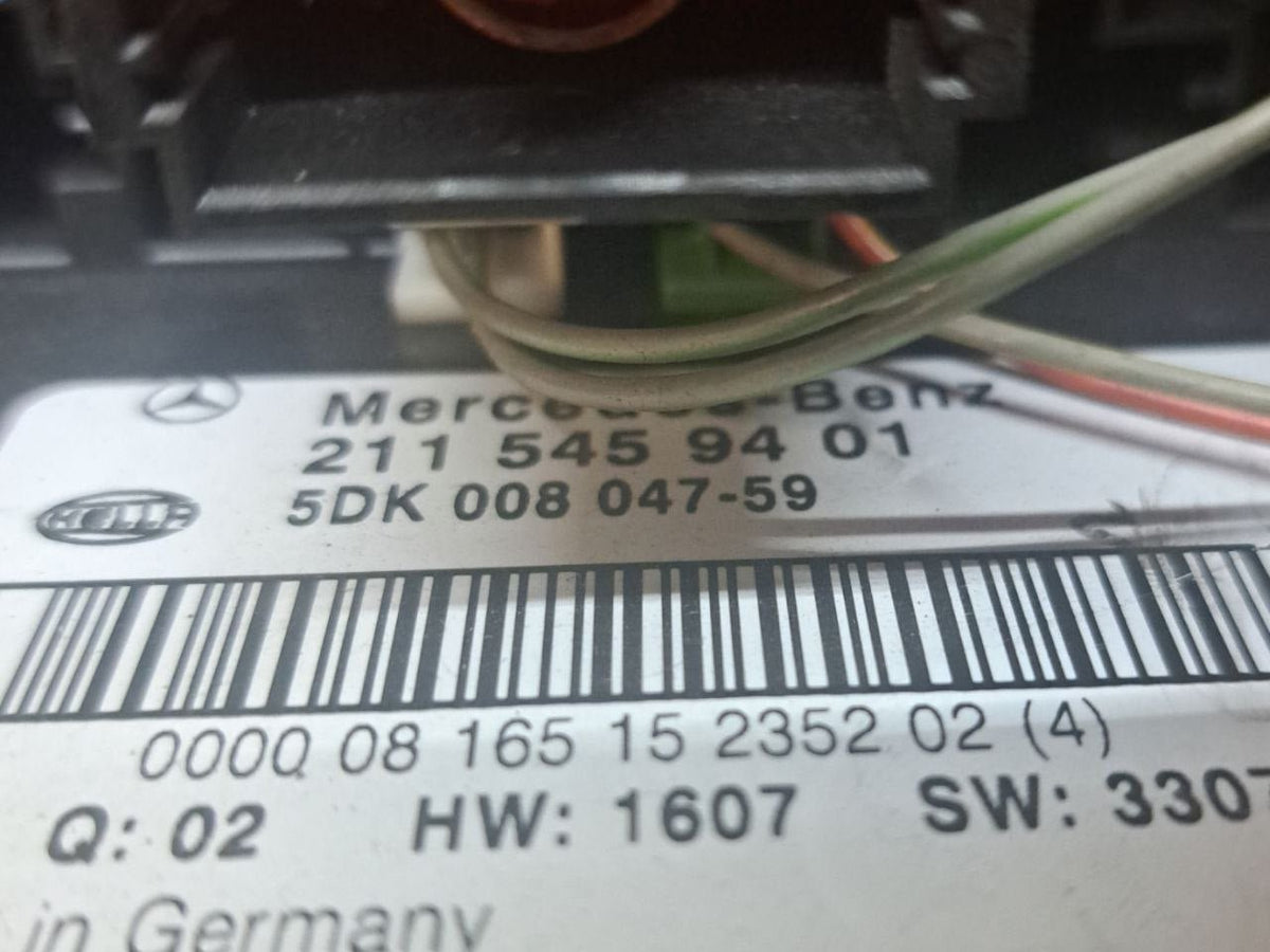 Centralina fusibili SAM Mercedes Classe E W211 (2002 - 2007) COD:2115459401 - F&P CRASH SRLS - Ricambi Usati