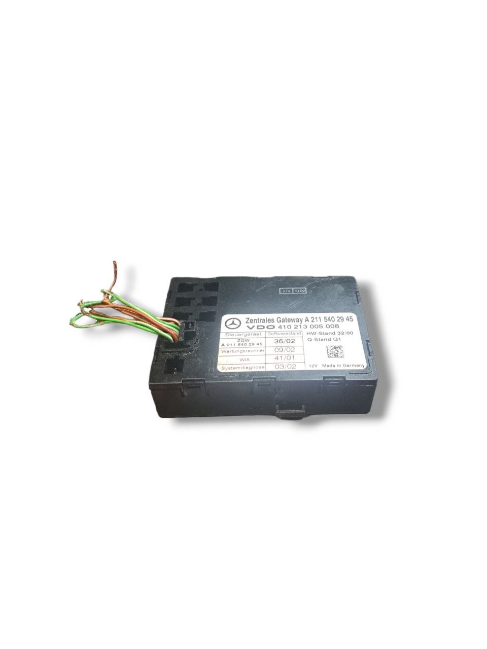 Centralina Gateway Mercedes - Benz Classe E W211 (2002 - 2007) COD:A2115402945 - F&P CRASH SRLS - Ricambi Usati