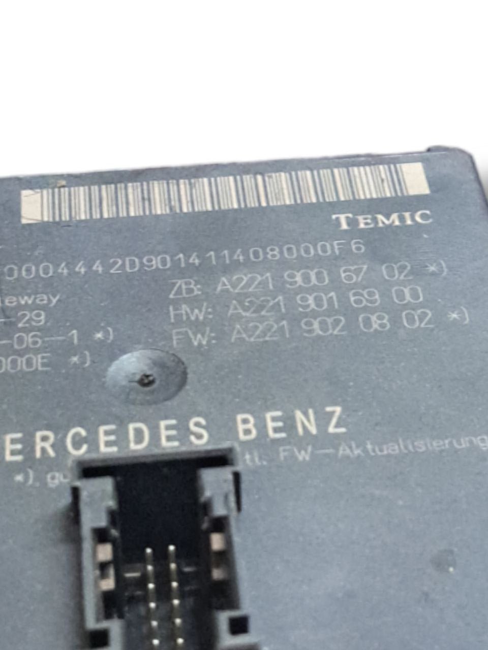 Centralina Gateway Mercedes - Benz Classe S W221 (2005 - 2013) COD:A22190067021 - F&P CRASH SRLS - Ricambi Usati
