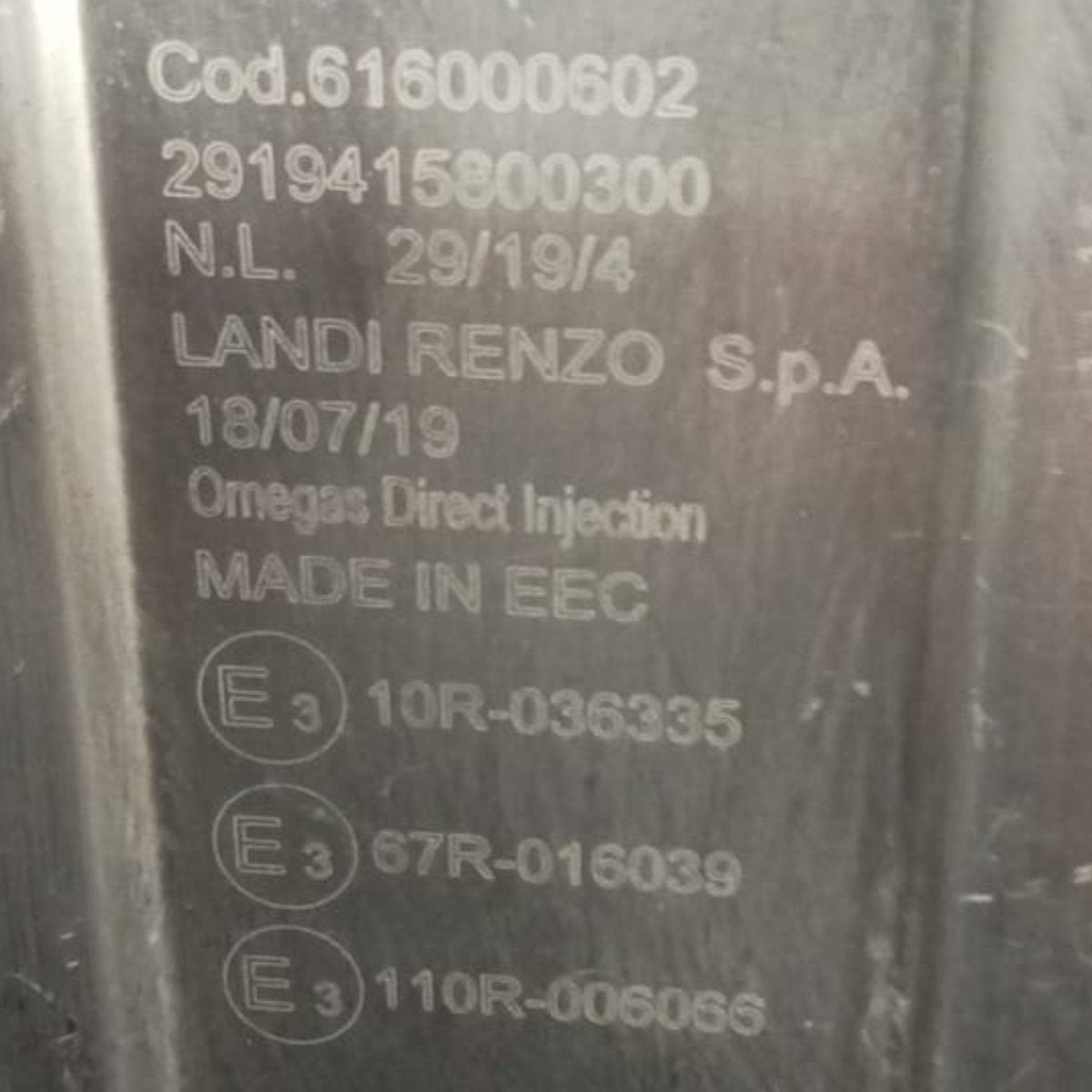 Centralina gpl fiat 500x cod . 616000602 1.3 diesel (2014 >) - F&P CRASH SRL - Ricambi Usati