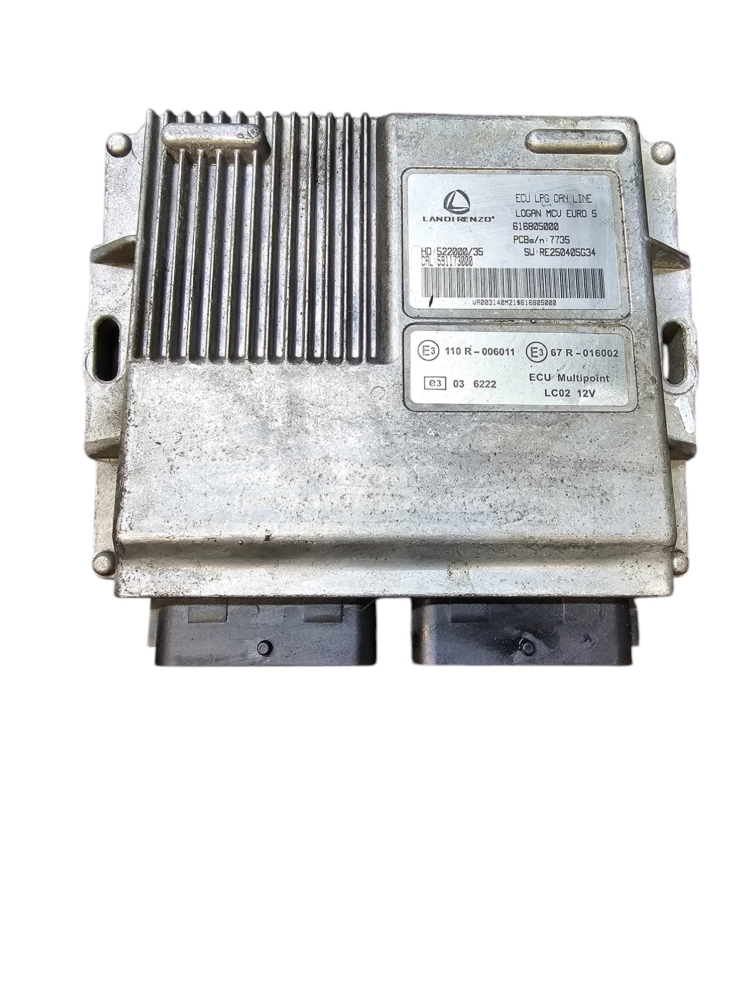 Centralina GPL Landi Renzo per Dacia Logan 1.2 Benzina Cod:616805000 (2004 - 2012) - F&P CRASH SRLS - Ricambi Usati
