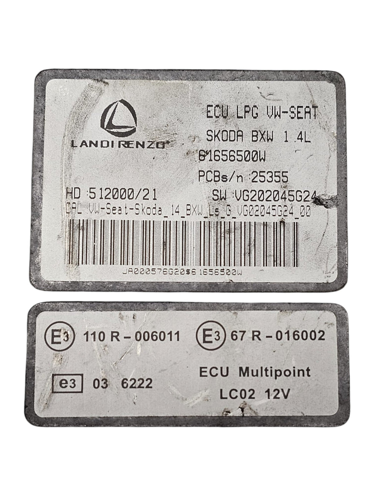 Centralina GPL Landi Renzo per Skoda Roomster 1.4 Benzina Cod:61656500W (2006 - 2015) - F&P CRASH SRLS - Ricambi Usati