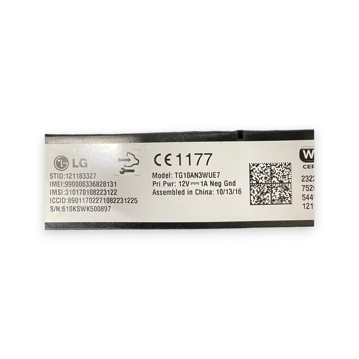 Centralina hotspot wi - fi Opel Corsa E (2014 - 2019) Cod: TG10AN3WUE7 - F&P CRASH SRLS - Ricambi Usati