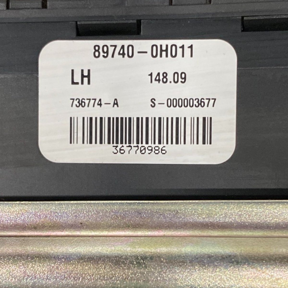 Centralina immobilizer peugeot 107 Cod: 89740 - 0h011 (2005 - 2014) - F&P CRASH SRLS - Ricambi Usati