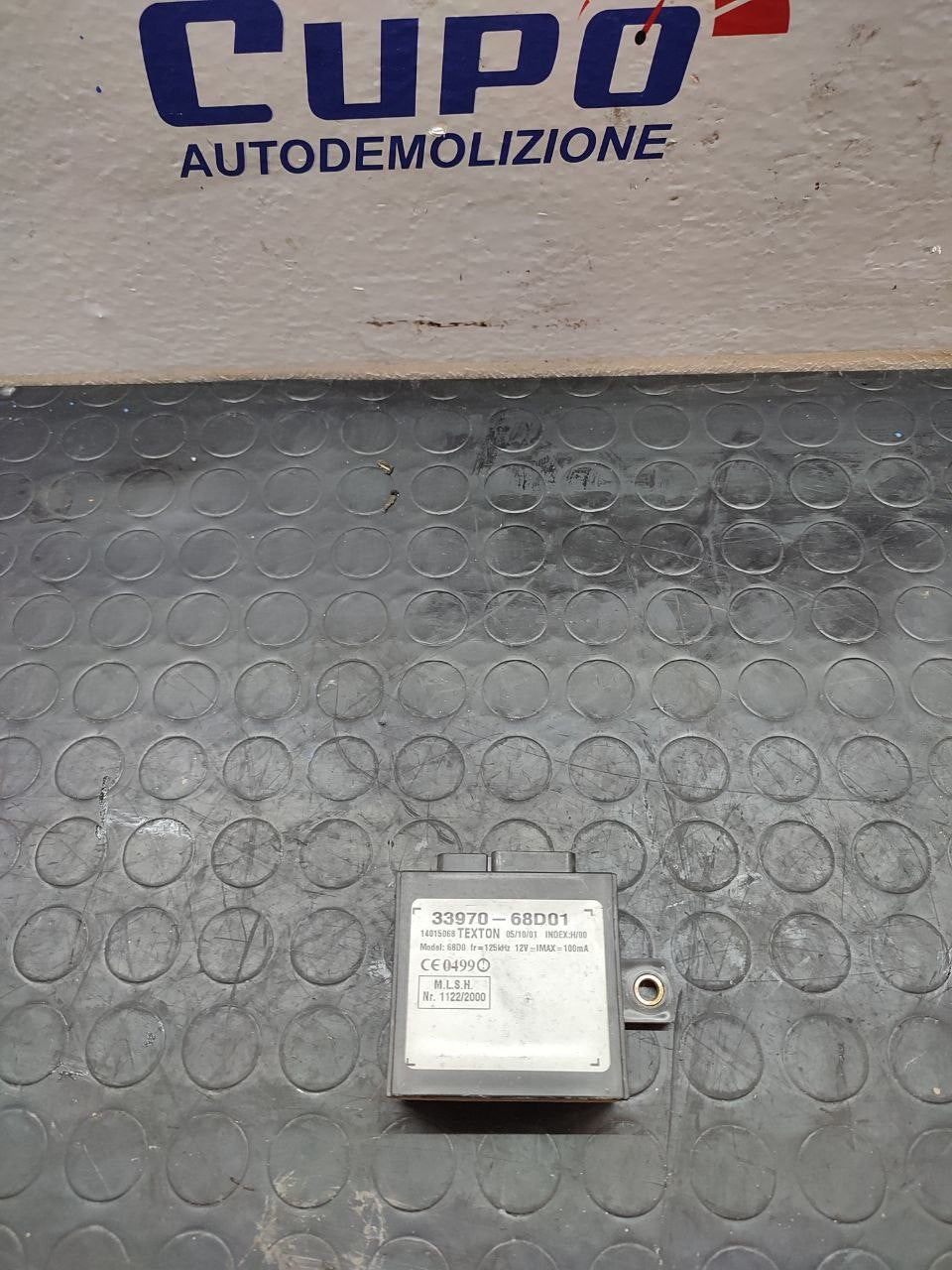 Centralina immobilizer Suzuki Grand Vitara 2005 cod 33970-68d01 - F&P CRASH SRLS - Ricambi Usati