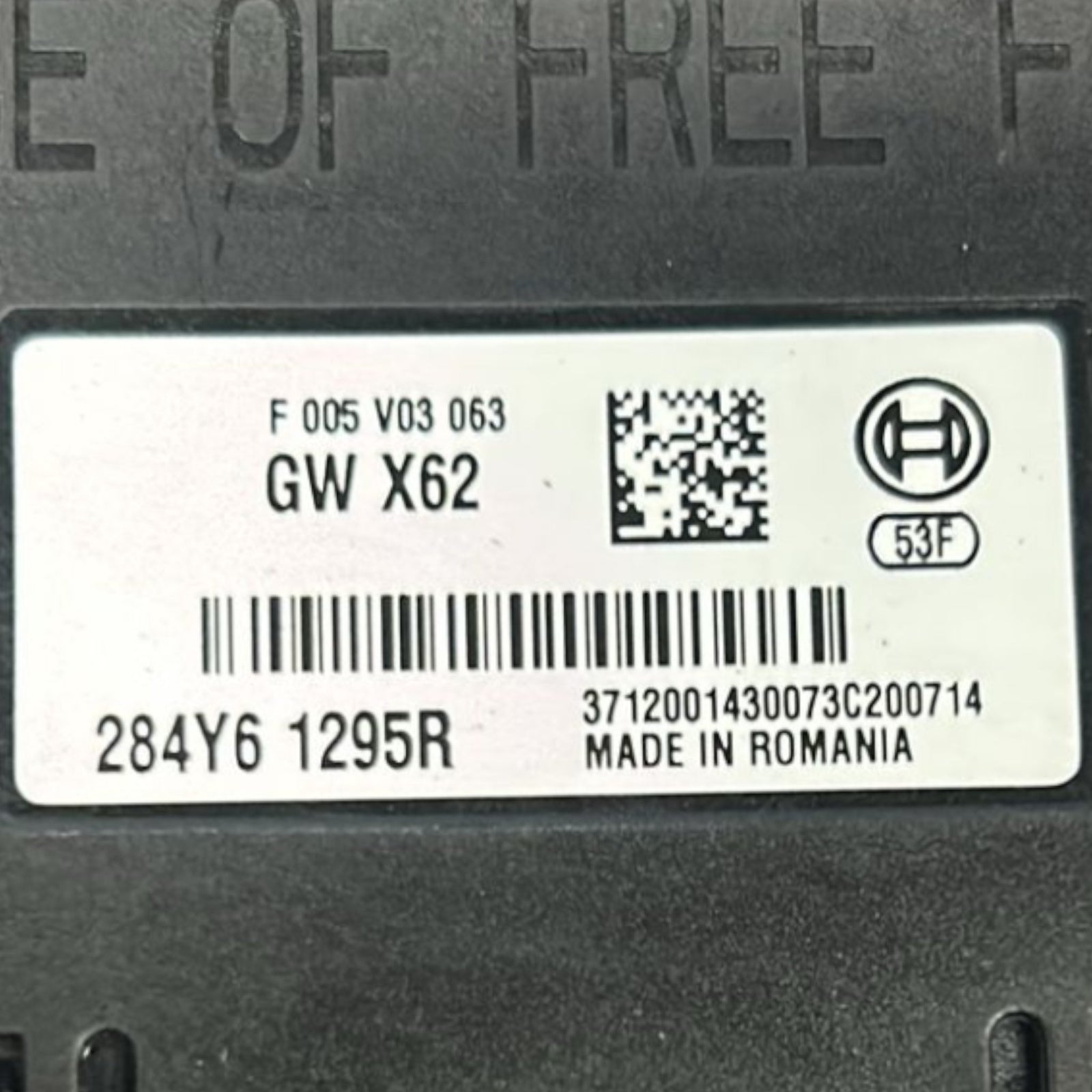 Centralina Immobilizzatore Renault Master III Restyling cod.284Y61295R (2010 > 2024) - F&P CRASH SRLS - Ricambi Usati