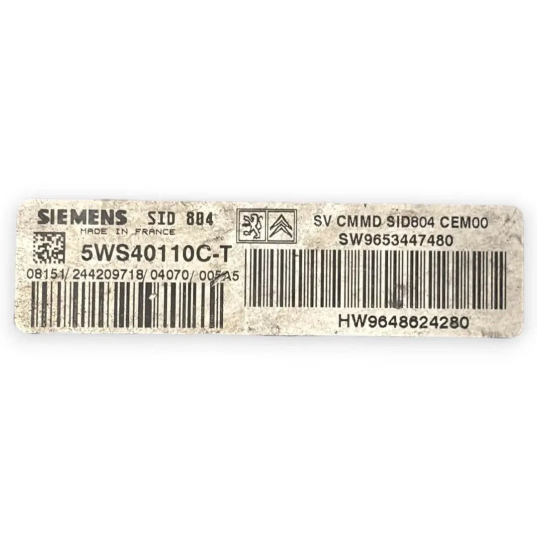 Dettaglio Centralina iniezione Citroën C3 1ª Serie 2002–2005 OEM 1940WS - foto 3