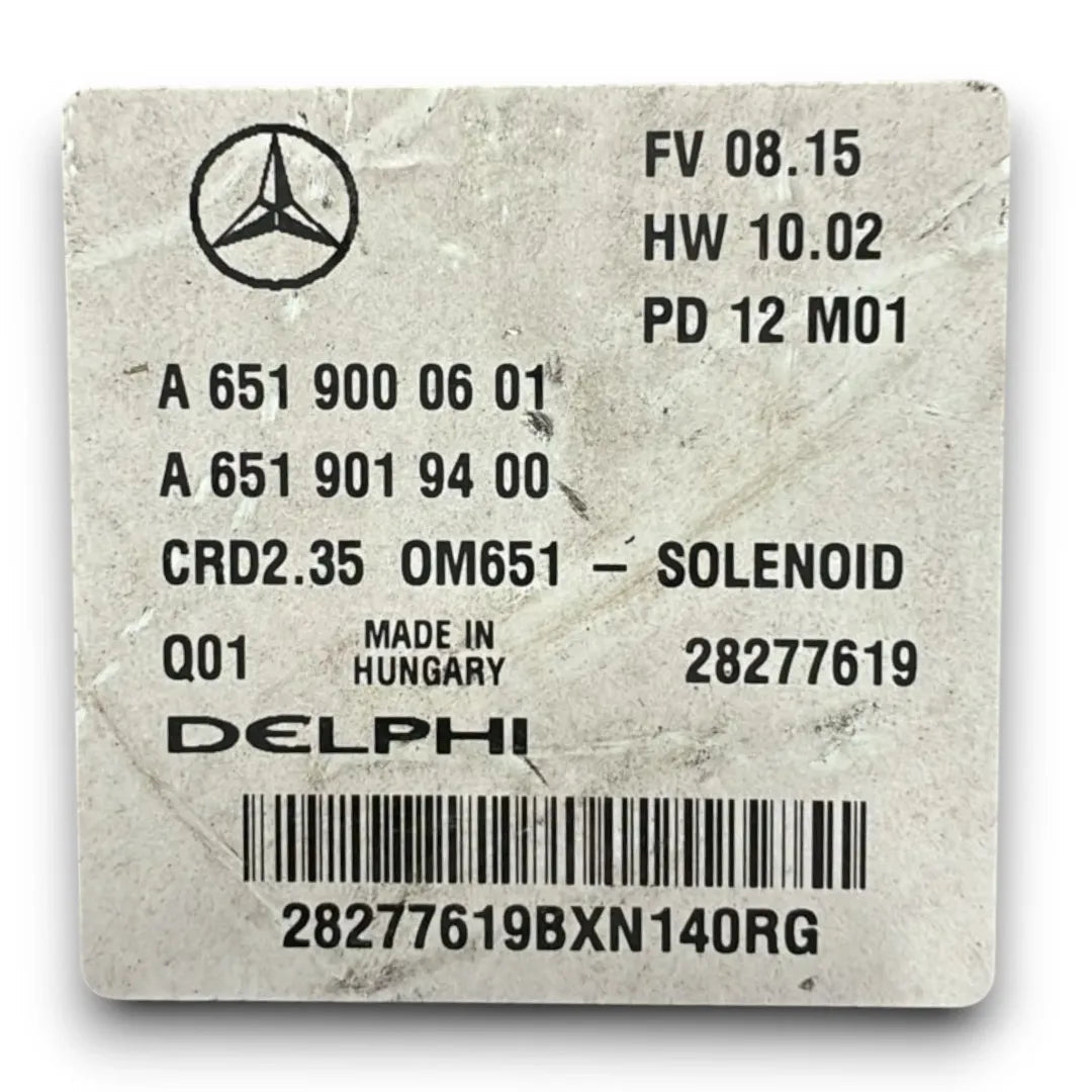 Dettaglio Centralina iniezione Mercedes-Benz Sprinter 4A S FUR 3 5T dal 2009 OEM A6519000601 - foto 3
