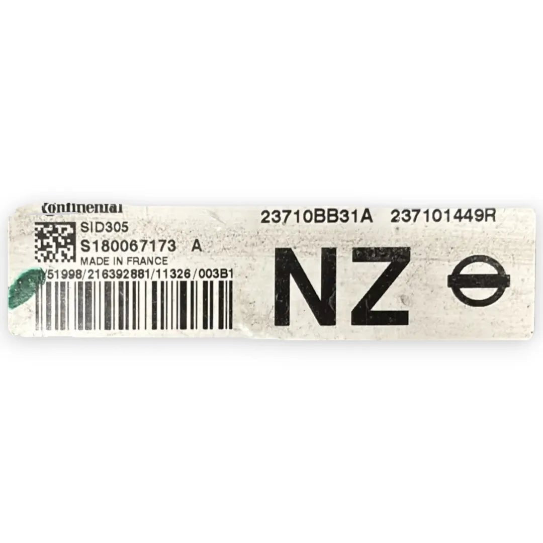 Dettaglio Centralina iniezione Nissan Qashqai J10E/JJ10E 2010–2014 cod. 237101449R - foto 3