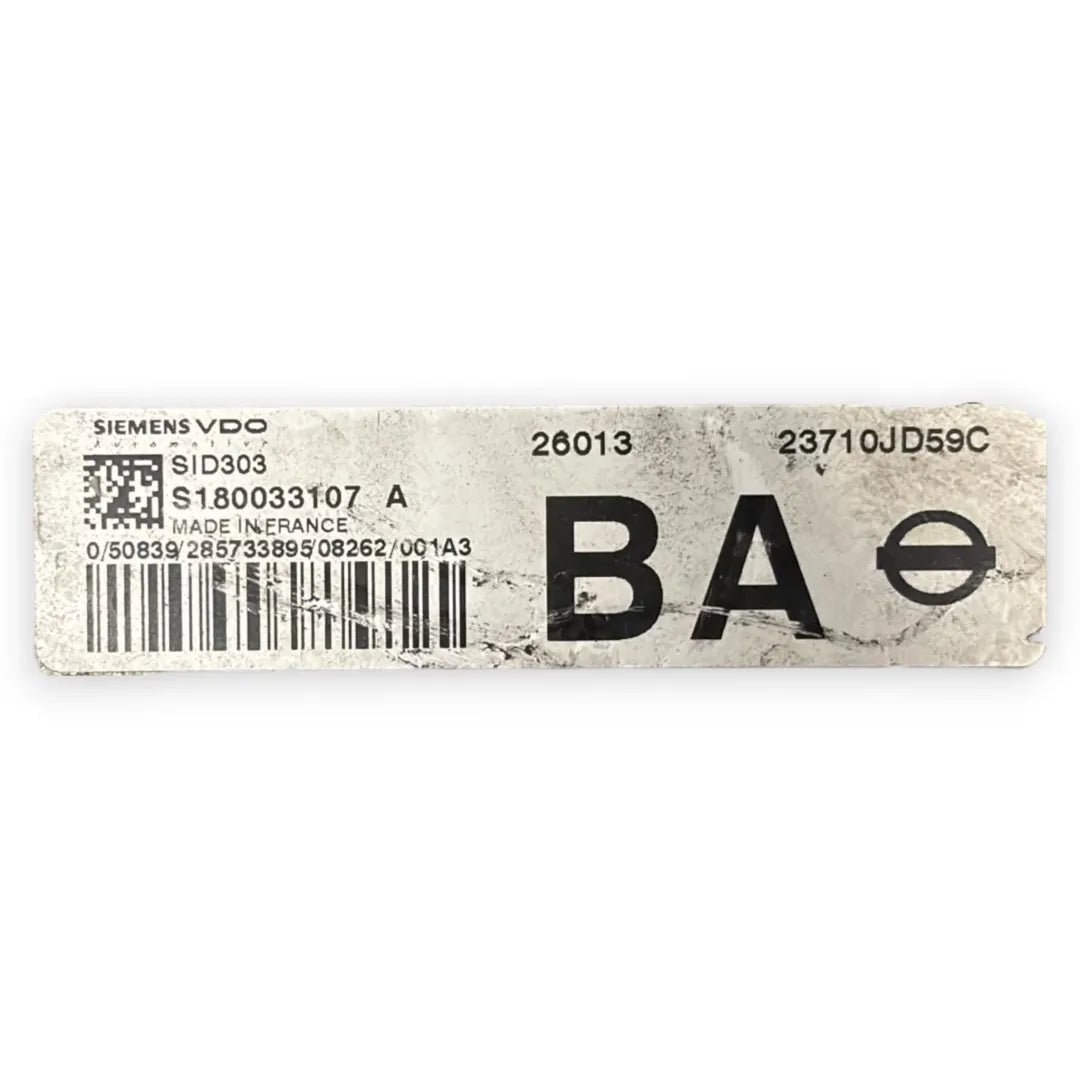 Dettaglio Centralina iniezione Nissan Qashqai J10E/JJ10E 2007–2010 OEM 23710JD54D - foto 3