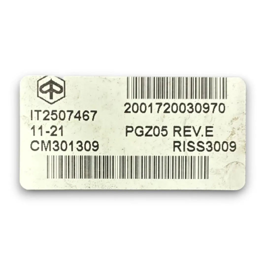 Centralina iniezione Piaggio Medley 2021–2025 cod. IT2507467 - F&P CRASH SRL - Ricambi Usati
