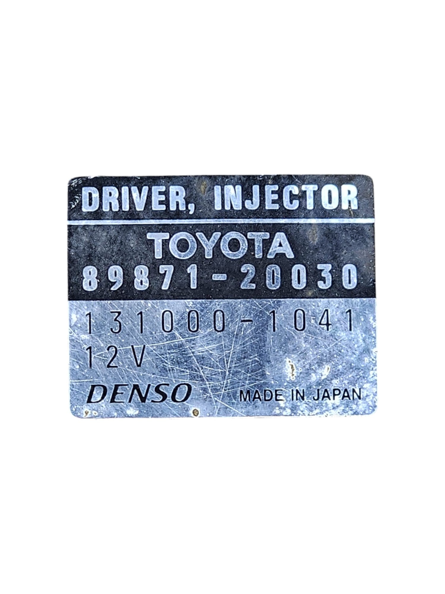 Centralina Iniezione Toyota Rav4 2.0 Diesel Cod:8987120030 (2000 - 2006) - F&P CRASH SRLS - Ricambi Usati
