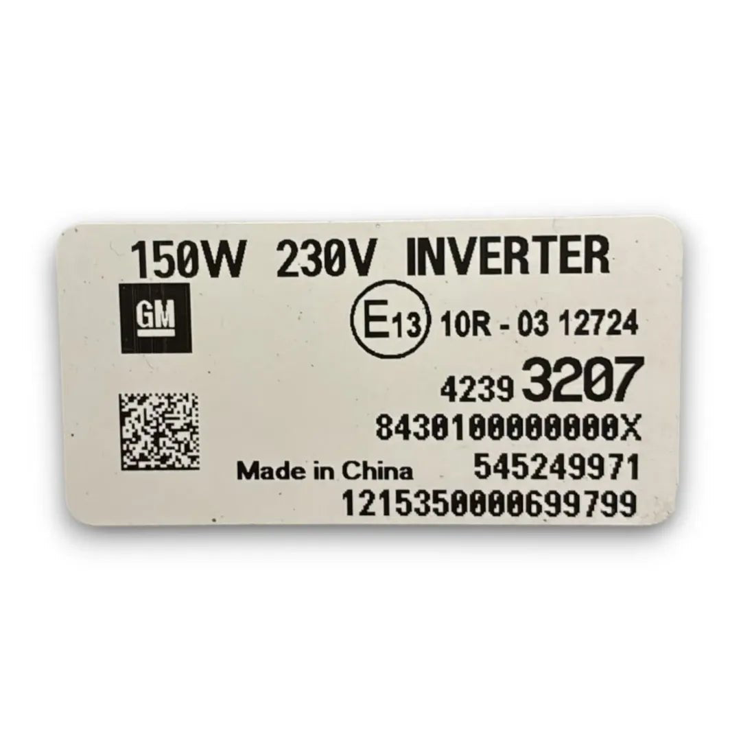 Centralina inverter Opel Mokka 2012–2016 cod. 42393207 - F&P CRASH SRL - Ricambi Usati
