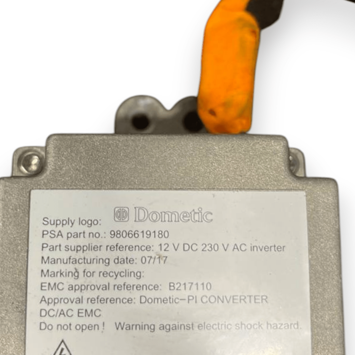 Centralina Inverter Peugeot 308 II 1.6 Diesel (2013 al 2021) cod: 9806619180 - F&P CRASH SRLS - Ricambi Usati