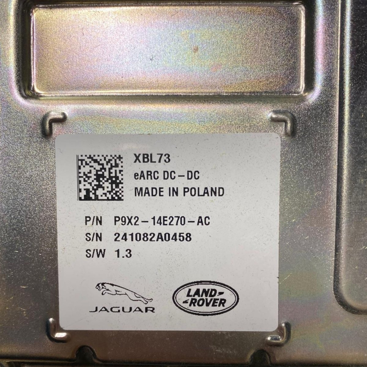 Control unit inveter Range Rover Vogue L460 3.0 Diesel / Hybrid (2022 - ) Code: XBL73 - F&P CRASH SRL - Used Parts