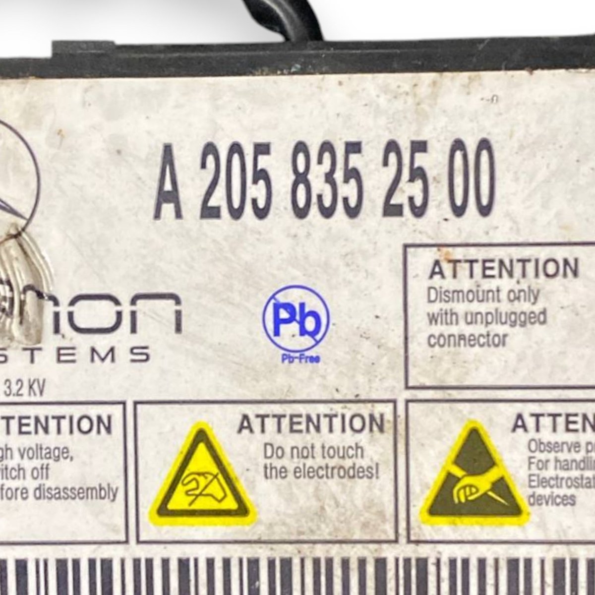 Centralina ionizzatore mercedes - benz eqc Cod: a2058352500 (2019 - 2023) - F&P CRASH SRLS - Ricambi Usati