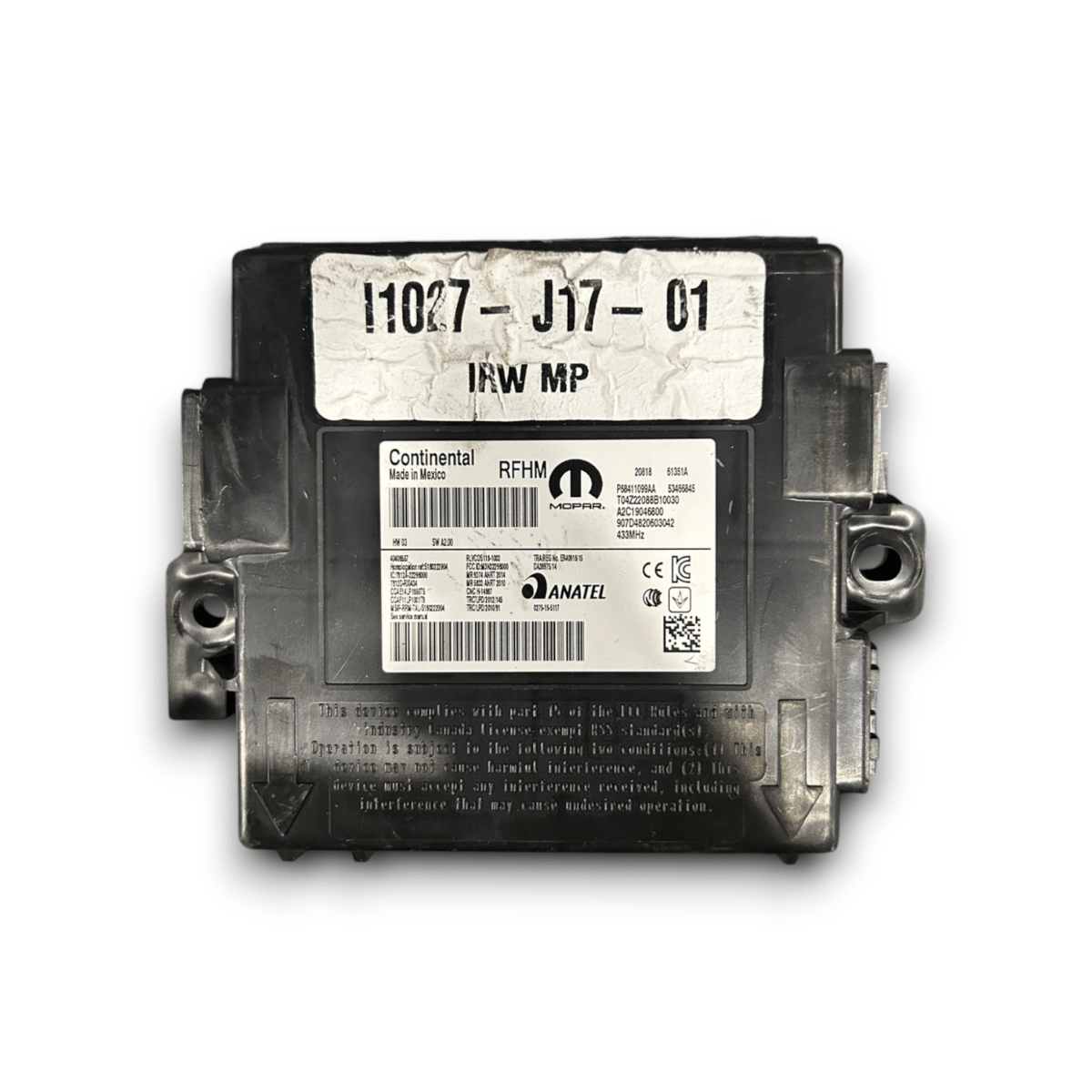 Centralina keyless jeep compass cod:A2C19046800(2016 &gt;) - F&amp;P CRASH SRLS - Ricambi Usati